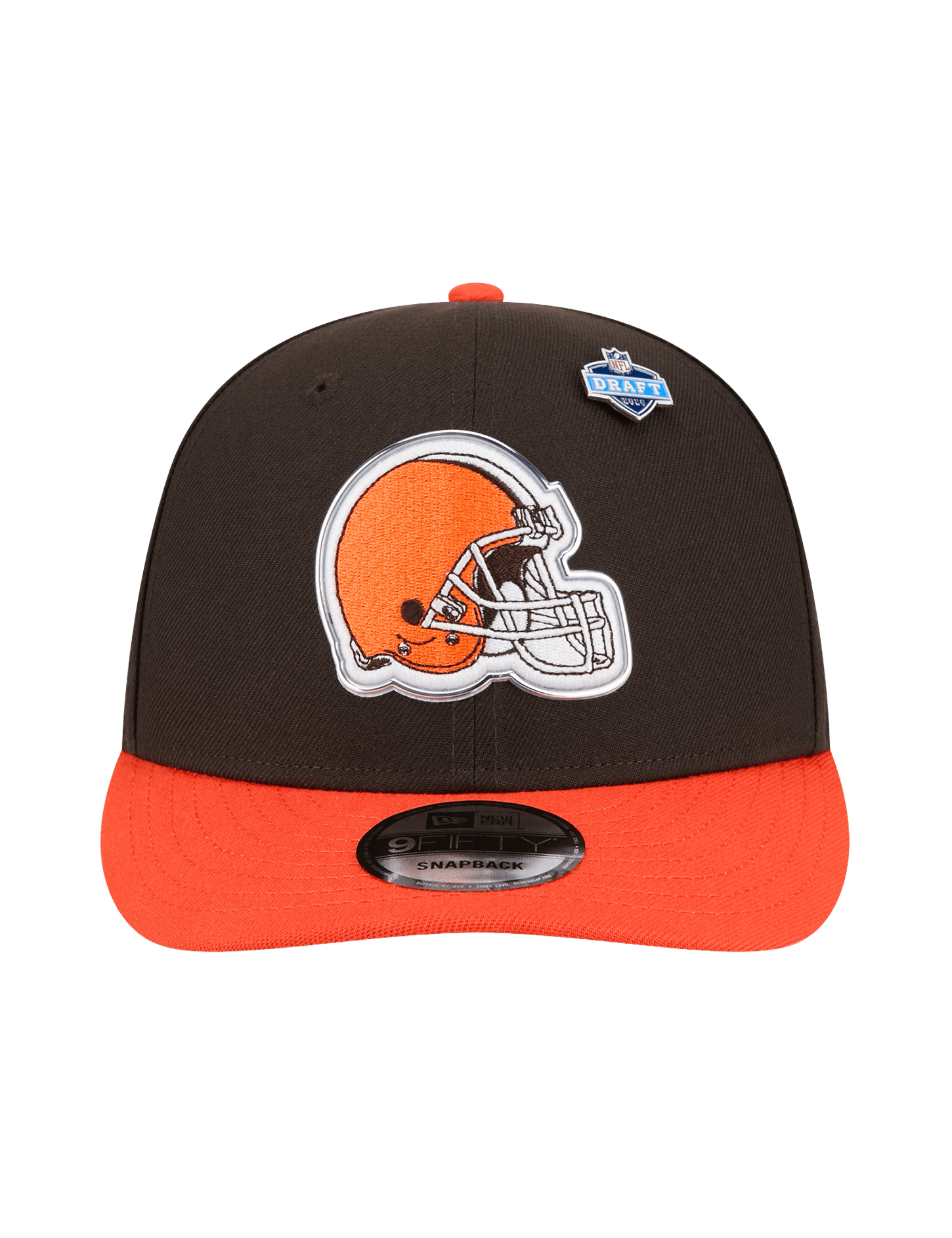New Era Caps OSFM Cleveland Browns New Era NFL Draft 26 9FIFTY Pre-Curved Snapback Hat