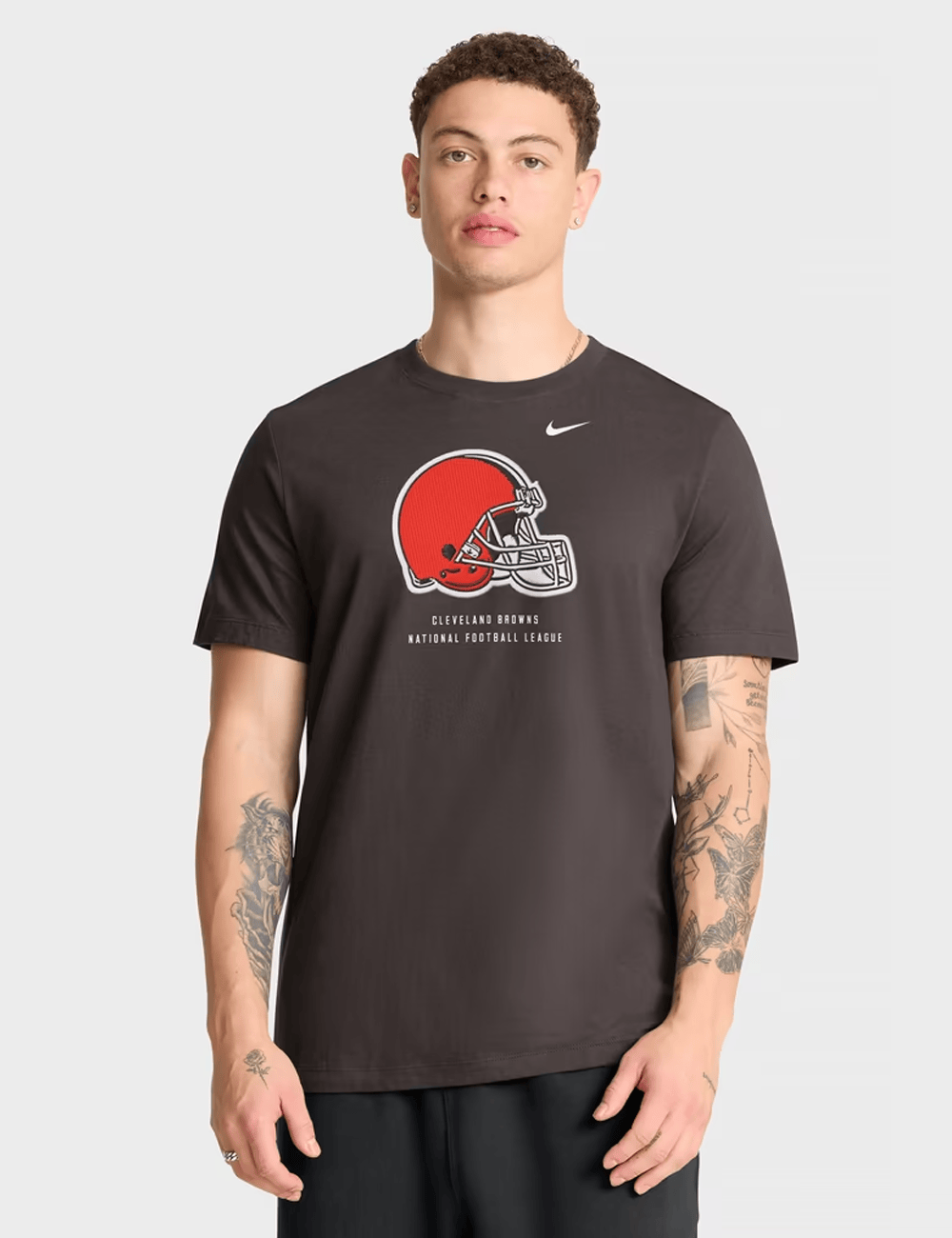 Nike T-Shirts Cleveland Browns Nike NFL Property Of Cotton T-Shirt - Brown