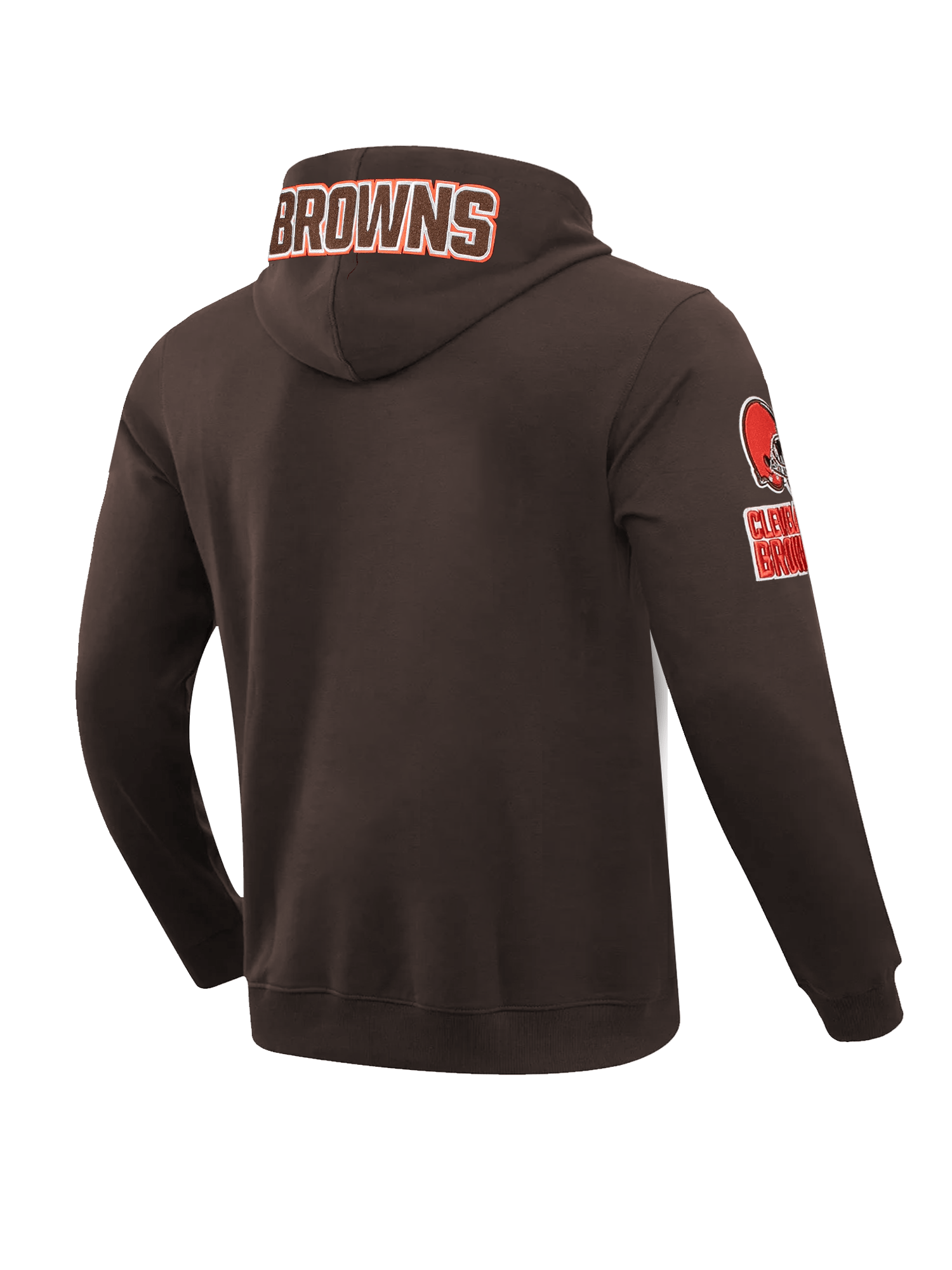 Pro Standard Jumpers Cleveland Browns Pro Standard NFL Team Chenille Hoodie Jumper - Brown