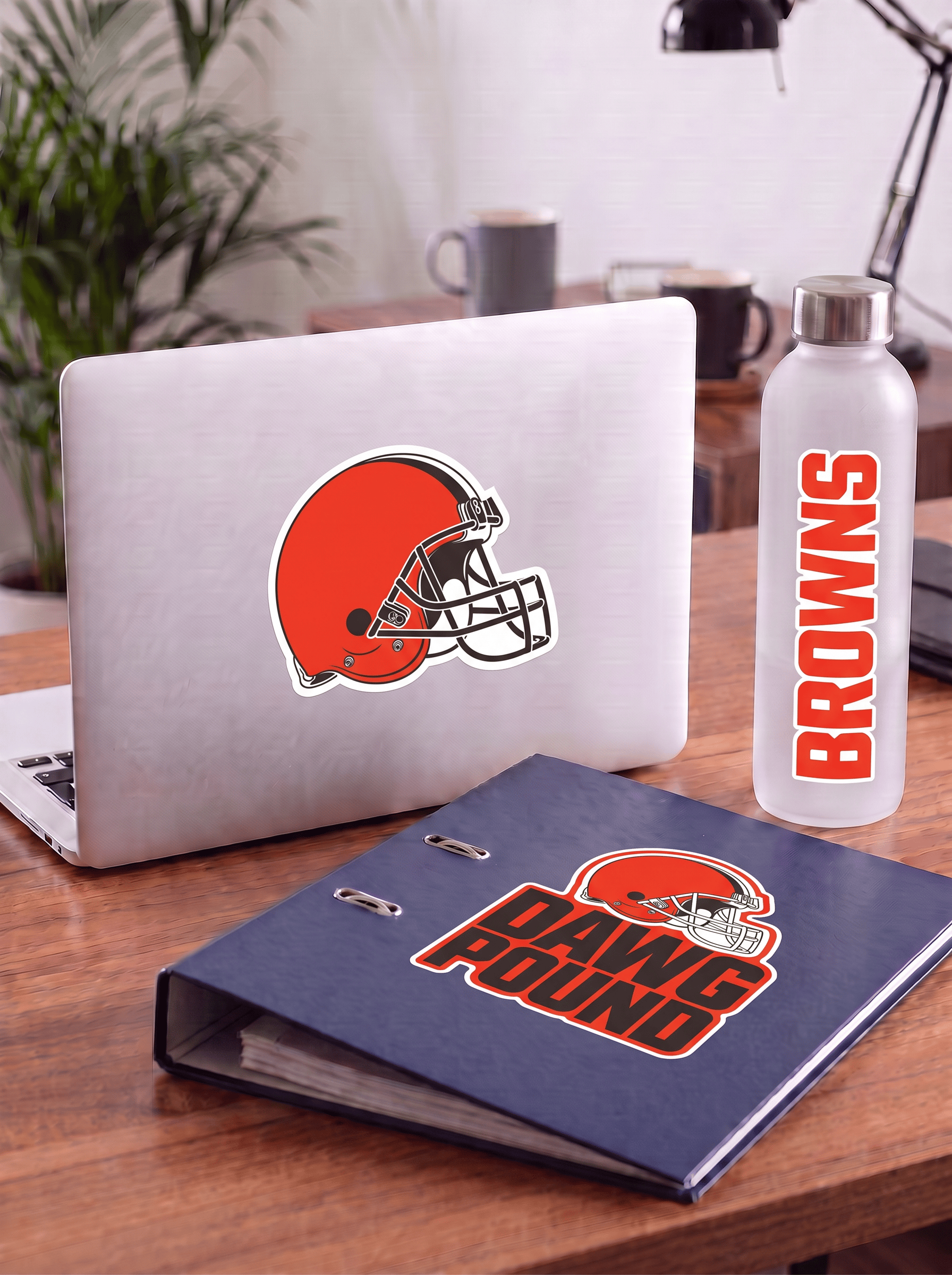 Wincraft Accessories Cleveland Browns Wincraft NFL Team 3 Piece 5” x 7” Decal Set