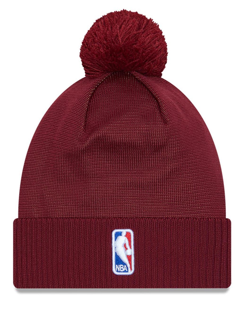 New Era Beanies Cleveland Cavaliers New Era NBA 23 Draft Knit Beanie - Burgundy