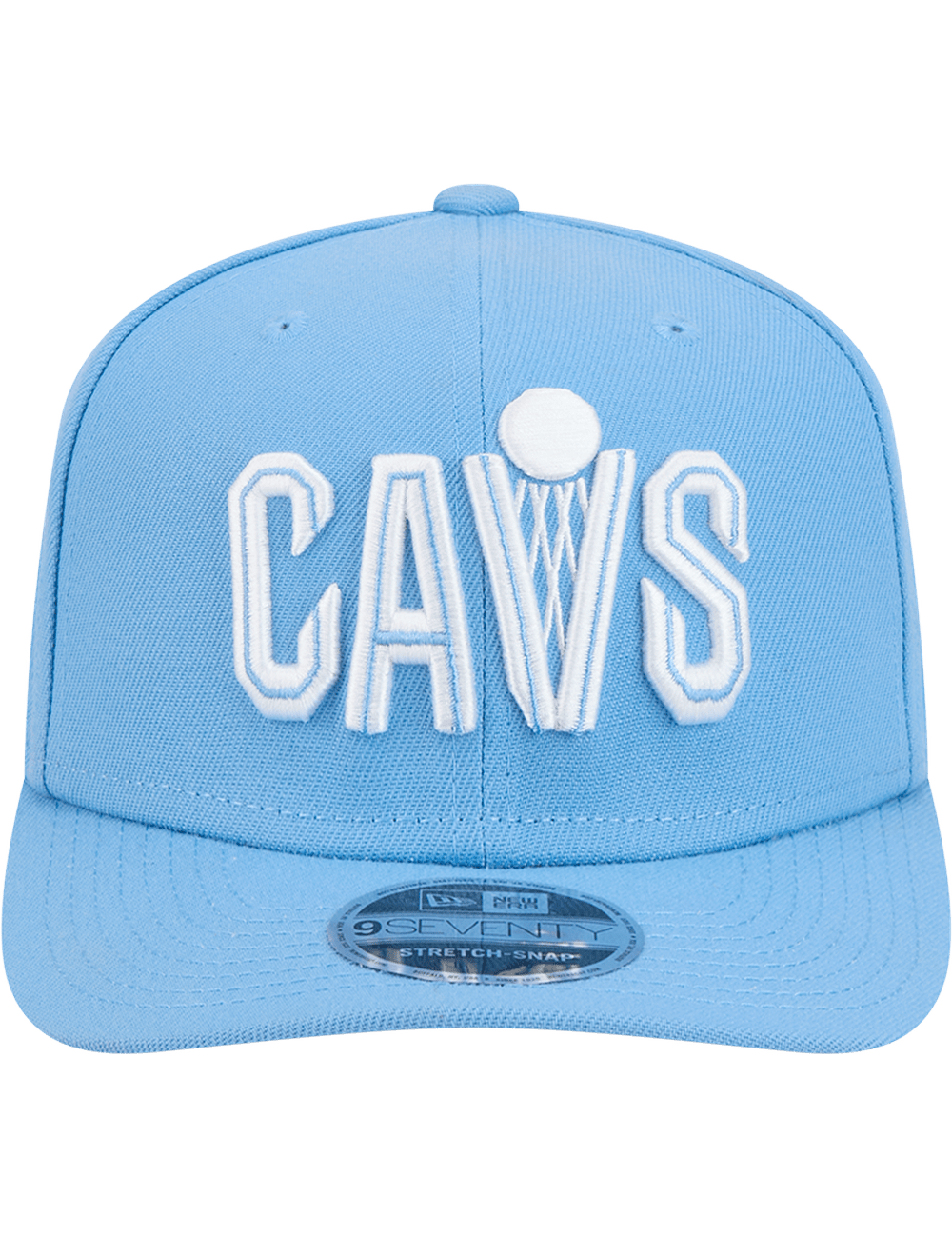New Era Caps Cleveland Cavaliers New Era NBA 24-25 City Edition Alt 9SEVENTY Snapback Hat - Blue