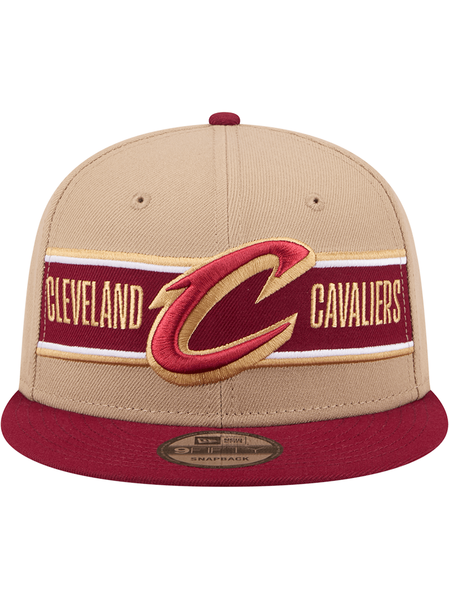 New Era Caps Cleveland Cavaliers New Era NBA 24 Draft 9FIFTY Snapback Hat - Tan