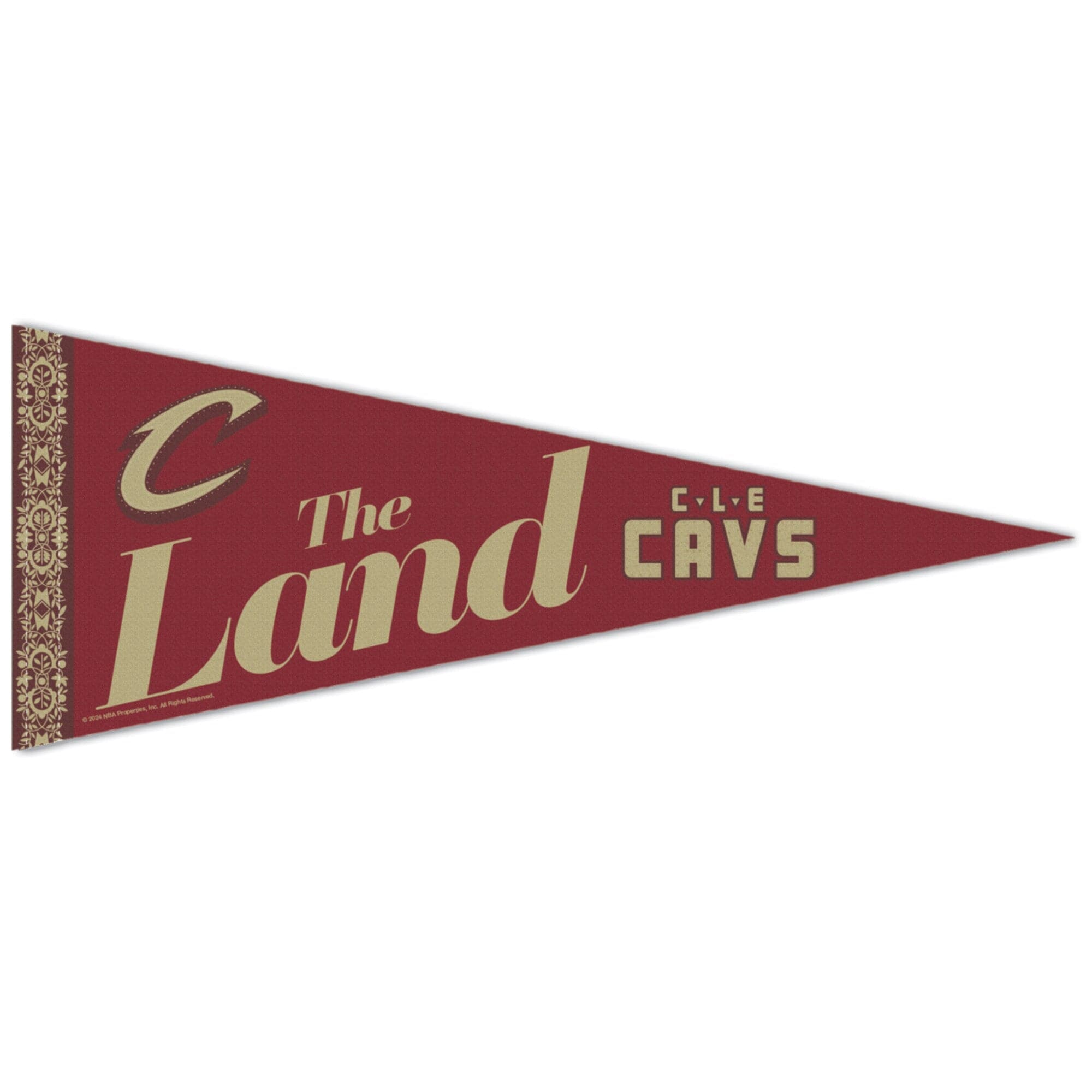 Wincraft Pennants Cleveland Cavaliers Wincraft NBA 12 x 30" City Edititon Premium Felt Pennant