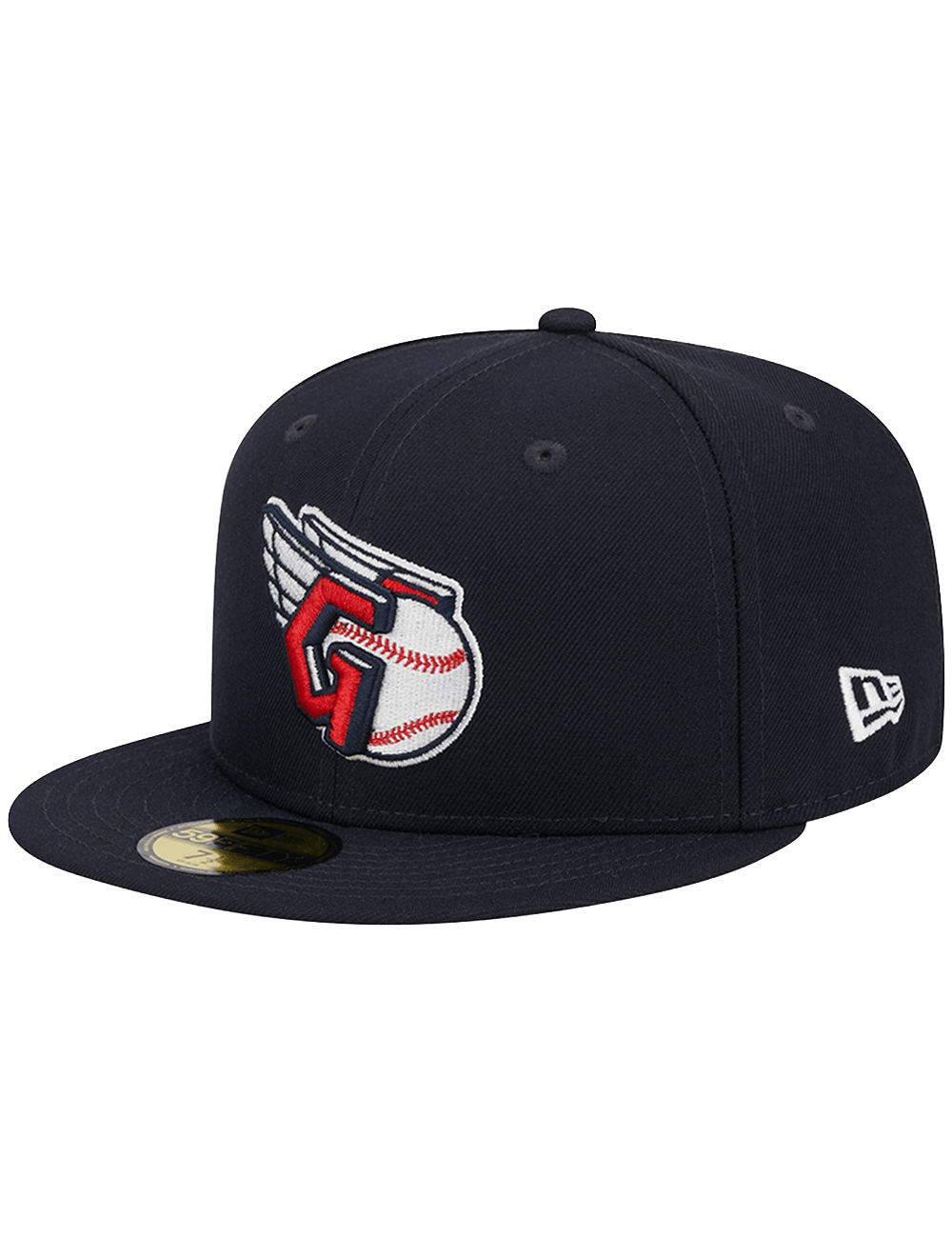 New Era Caps Cleveland Guardians New Era MLB Alt 59FIFTY Fitted Hat - Navy