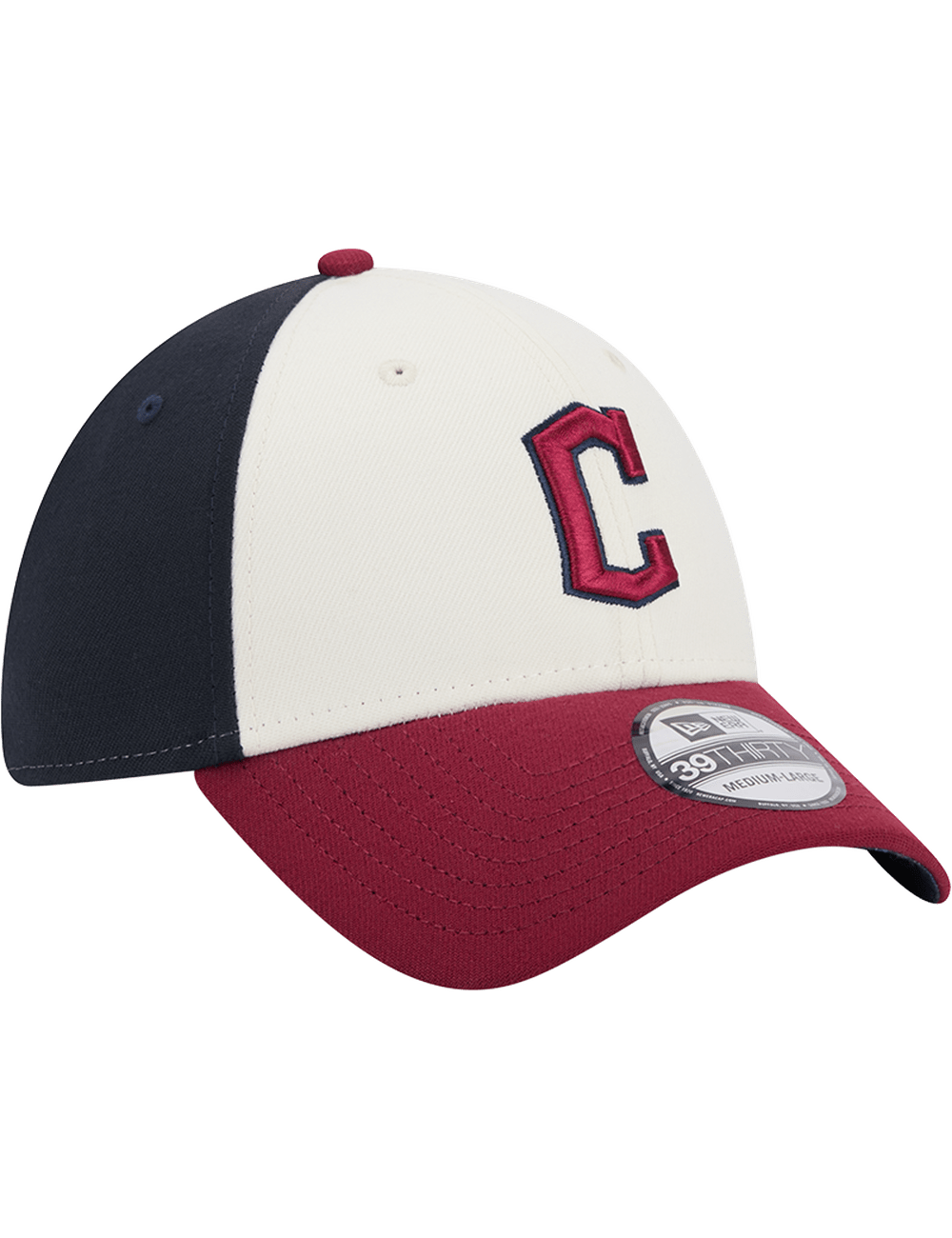 New Era Caps Cleveland Guardians New Era MLB City Connect 39THIRTY Stretch-Fit Hat - Navy
