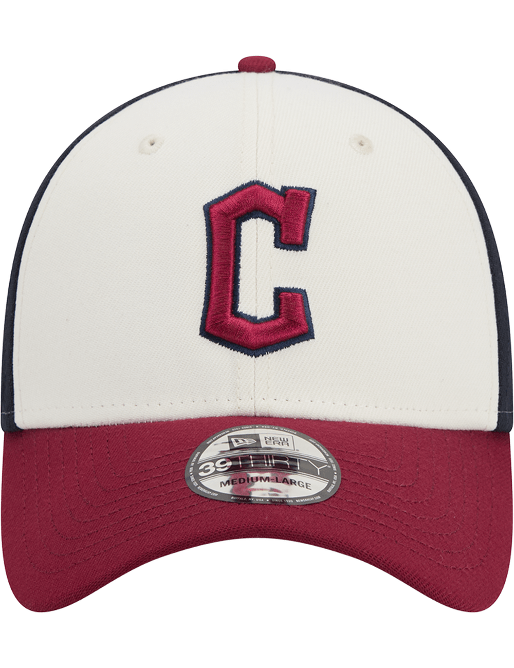 New Era Caps Cleveland Guardians New Era MLB City Connect 39THIRTY Stretch-Fit Hat - Navy