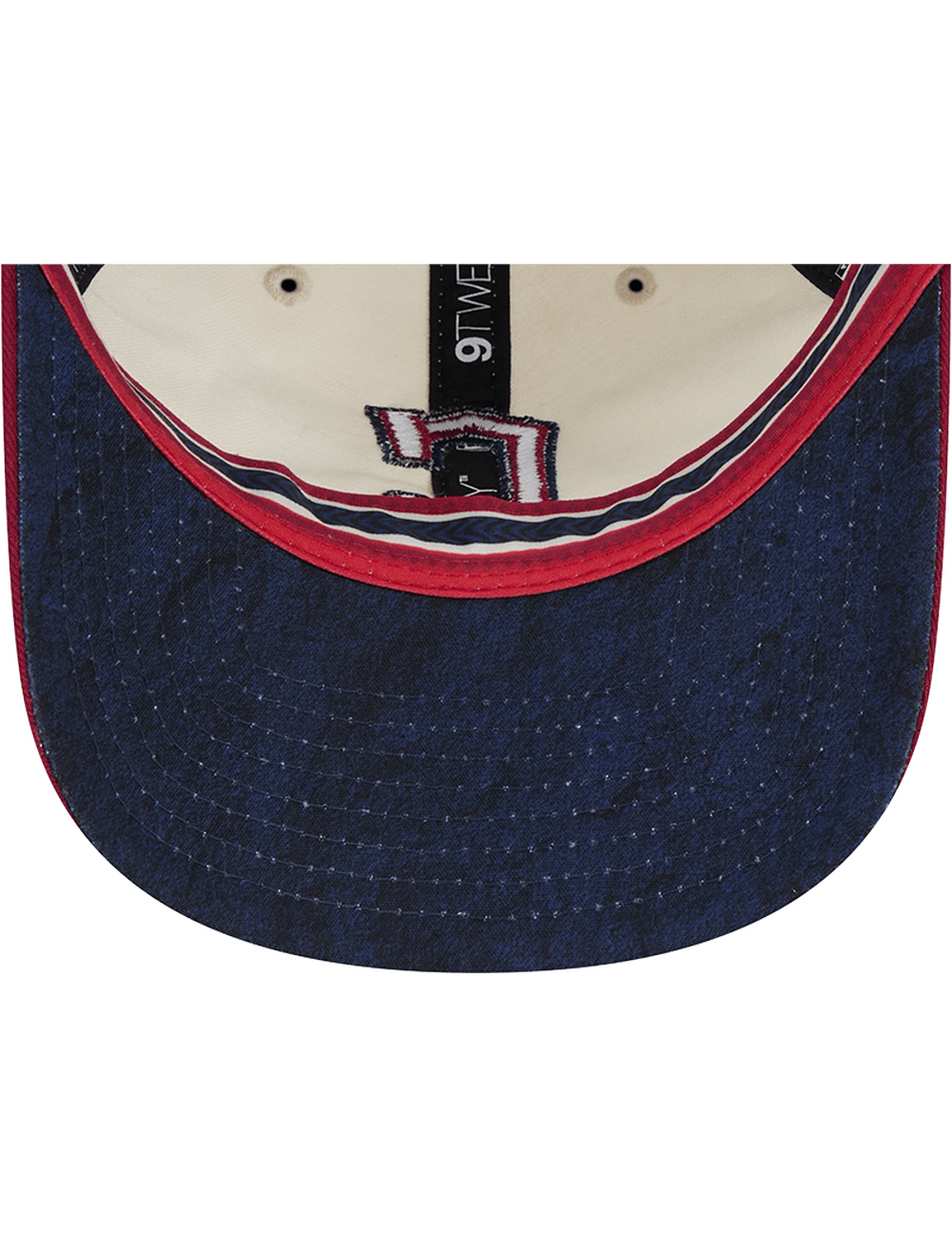 New Era Caps Cleveland Guardians New Era MLB City Connect 9TWENTY Strapback Hat - Navy