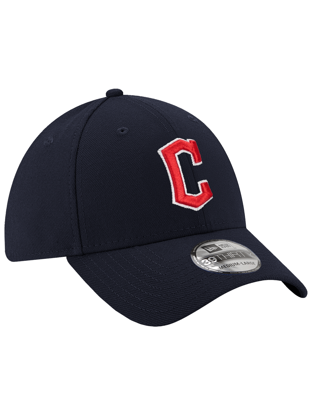 New Era Caps Cleveland Guardians New Era MLB Team 39THIRTY Stretch-Fit Hat - Navy