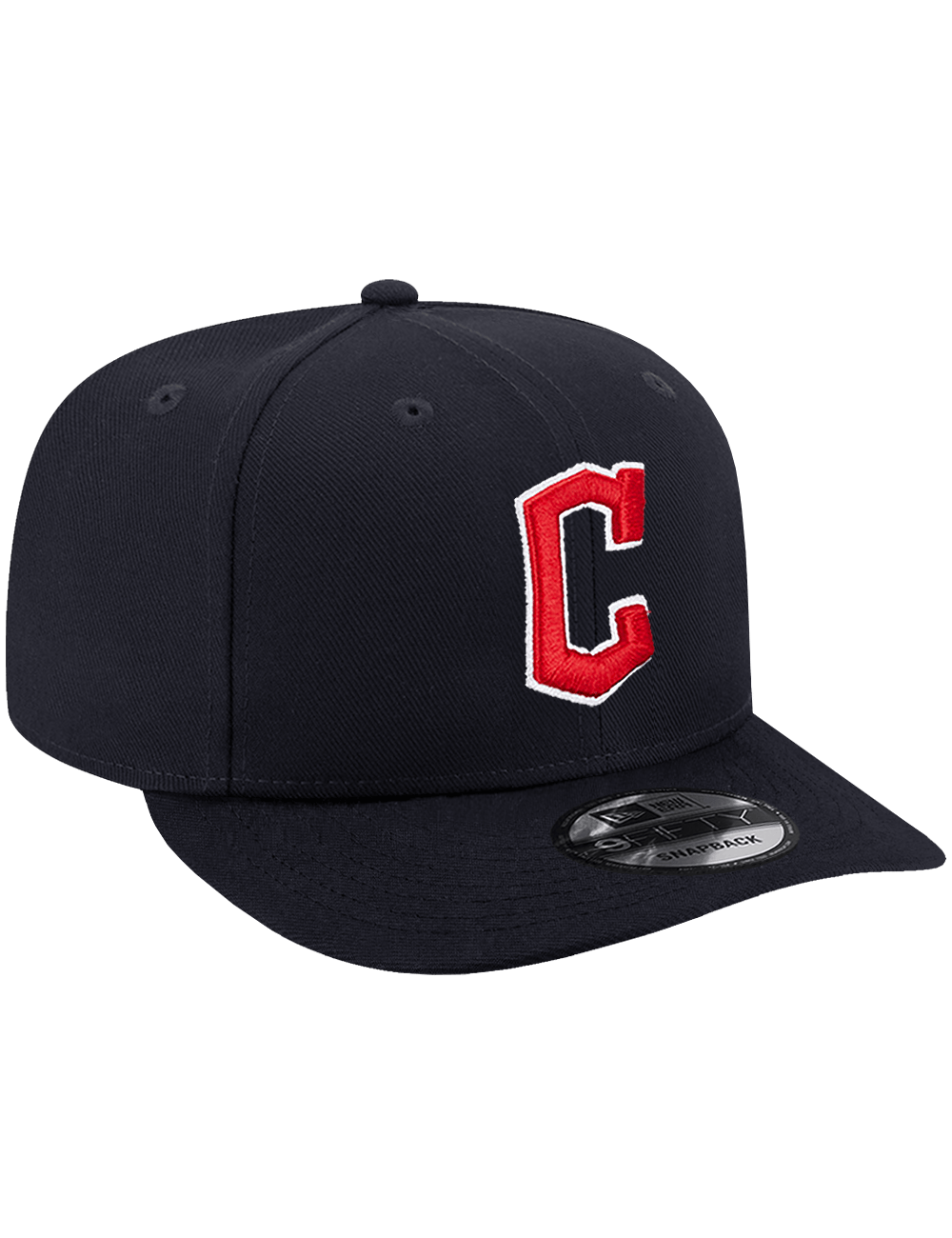 New Era Caps Cleveland Guardians New Era MLB Team 9FIFTY Pre-Curved Snapback Hat - Navy