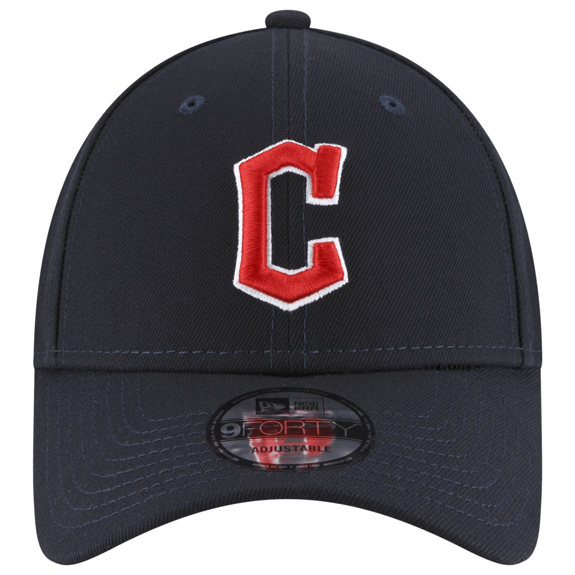 New Era Caps Cleveland Guardians New Era MLB Team 9FORTY Snapback Hat - Navy