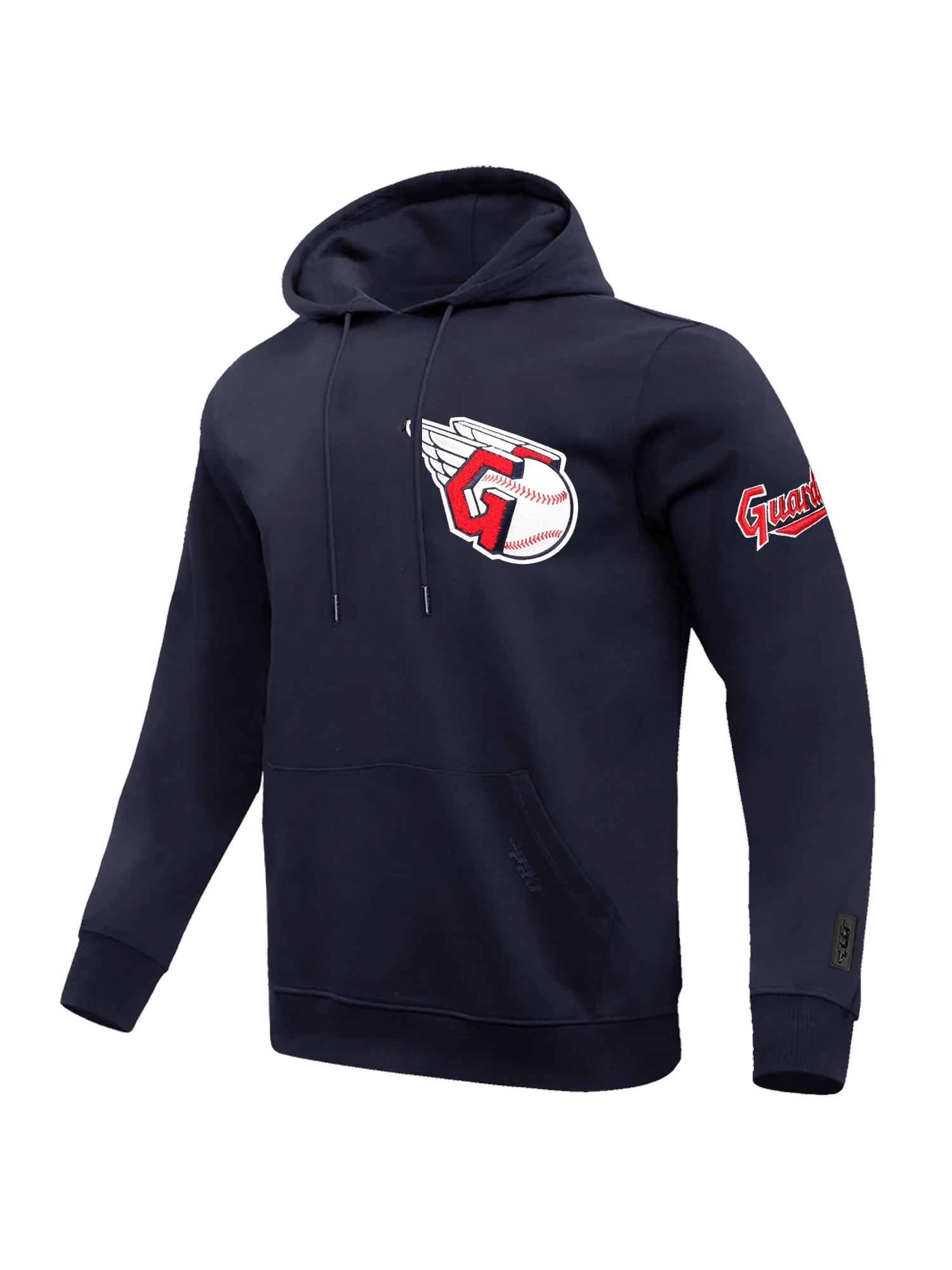 Pro Standard Jumpers Cleveland Guardians Pro Standard MLB Team Chenille Hoodie Jumper  - Navy