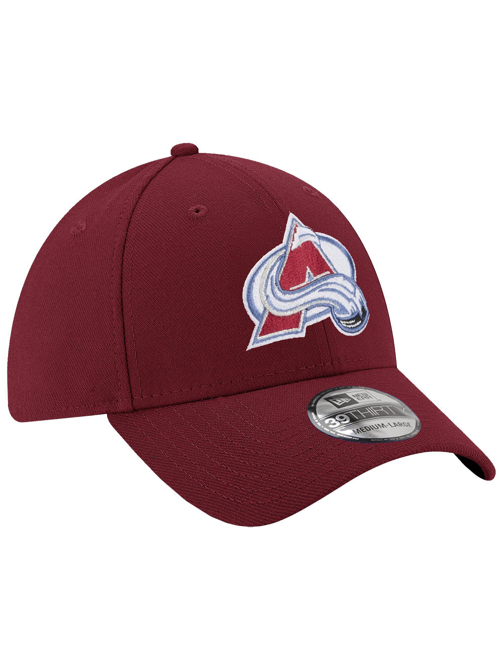 New Era Caps Coloarado Avalanche New Era NHL Team 39THIRTY Stretch-Fit Hat - Burgundy