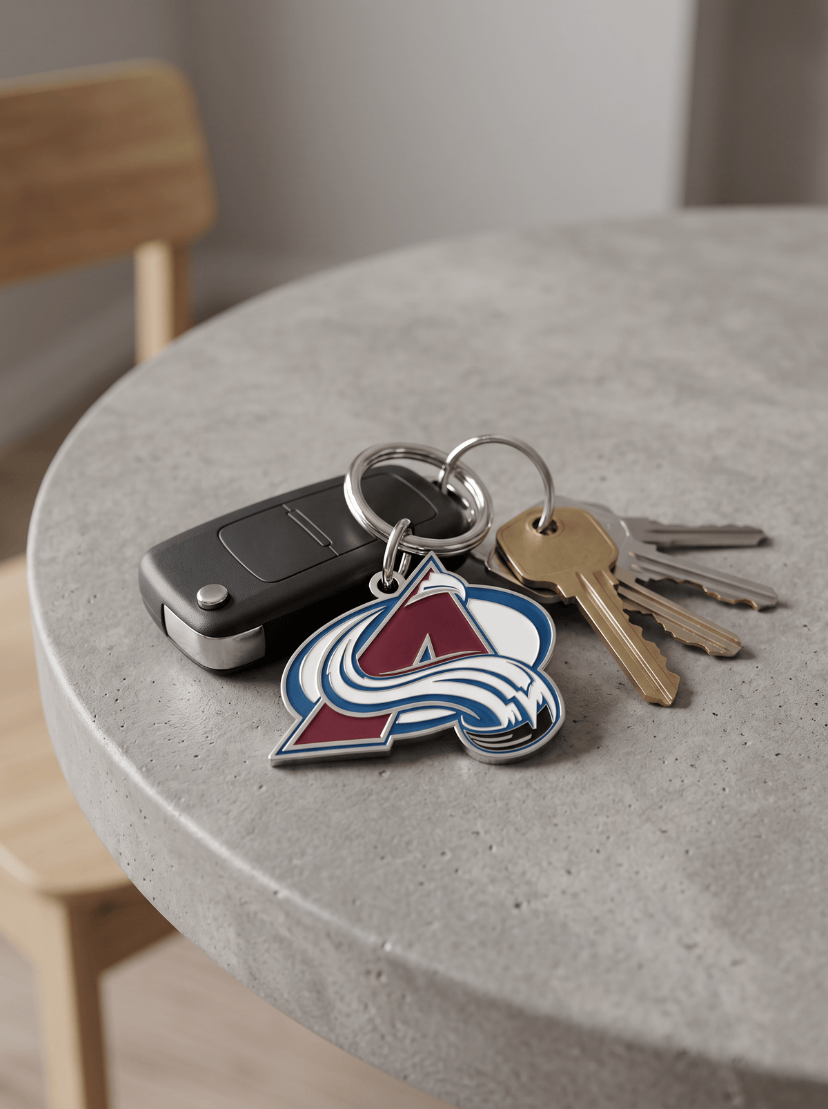 Wincraft Accessories Colorado Avalanche Wincraft NHL Cloisonne Metal Key Ring