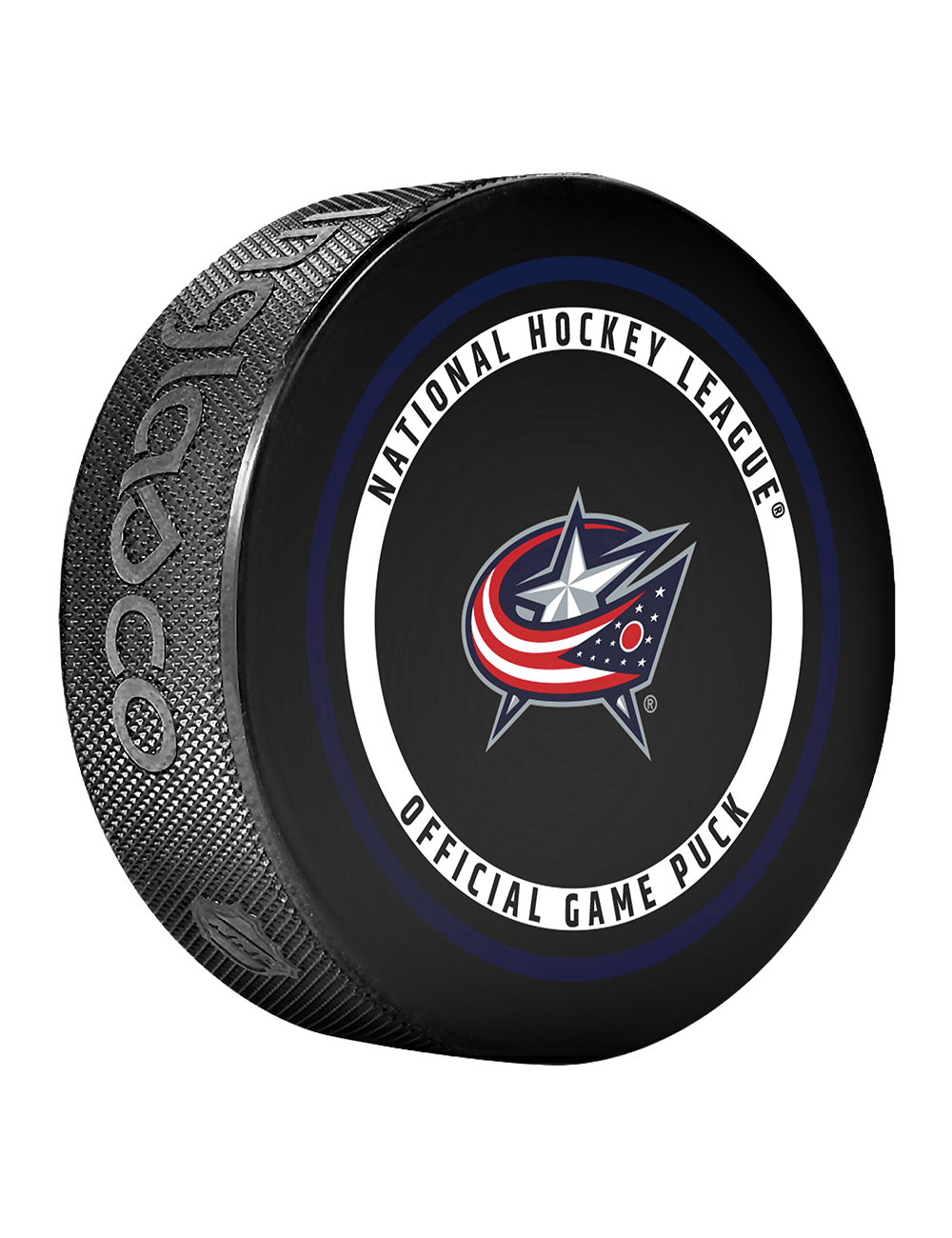 Inglasco Pucks Columbus Blue Jackets Inglasco NHL 26-27 Official Game Puck In Cube