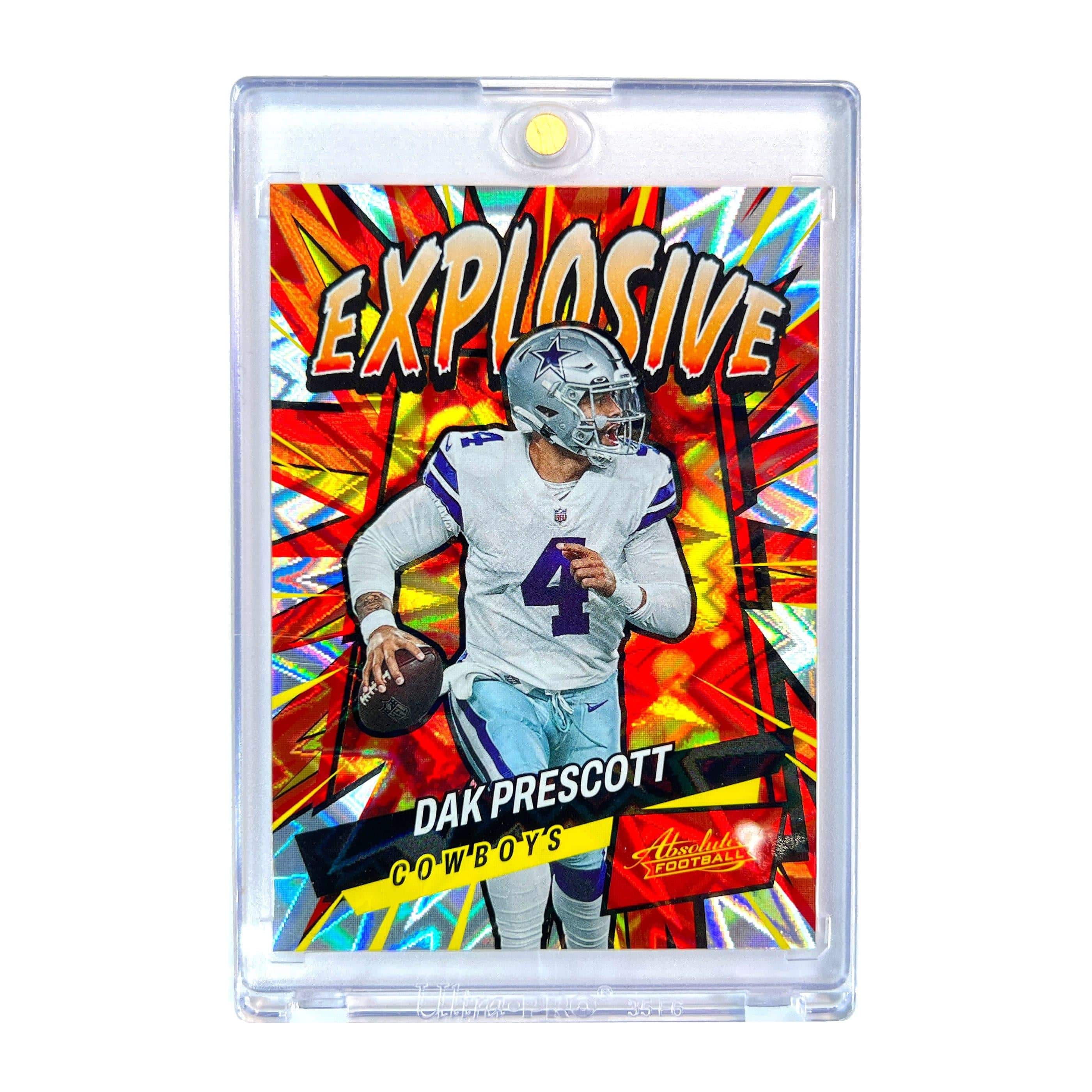 Panini Cards Dak Prescott Dallas Cowboys Panini NFL 22 Absolute Explosive Card