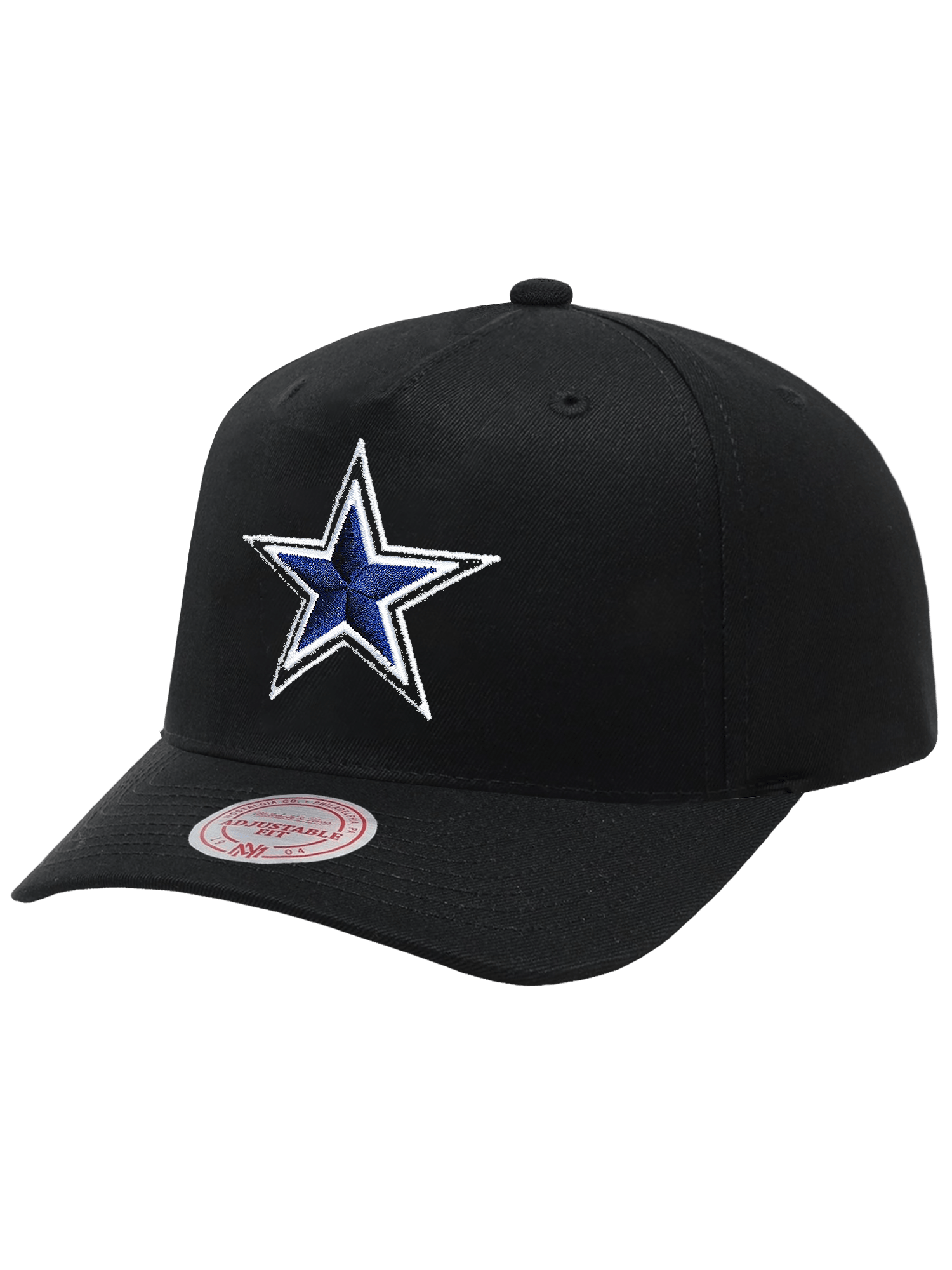 Mitchell And Ness Caps Dallas Cowboys Mitchell & Ness NFL Throwback MVP Snapback Hat - Black