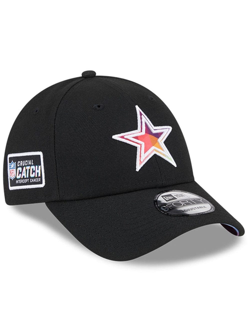 New Era Caps Dallas Cowboys New Era NFL 23 Crucial Catch 9FORTY Snapback Hat - Black