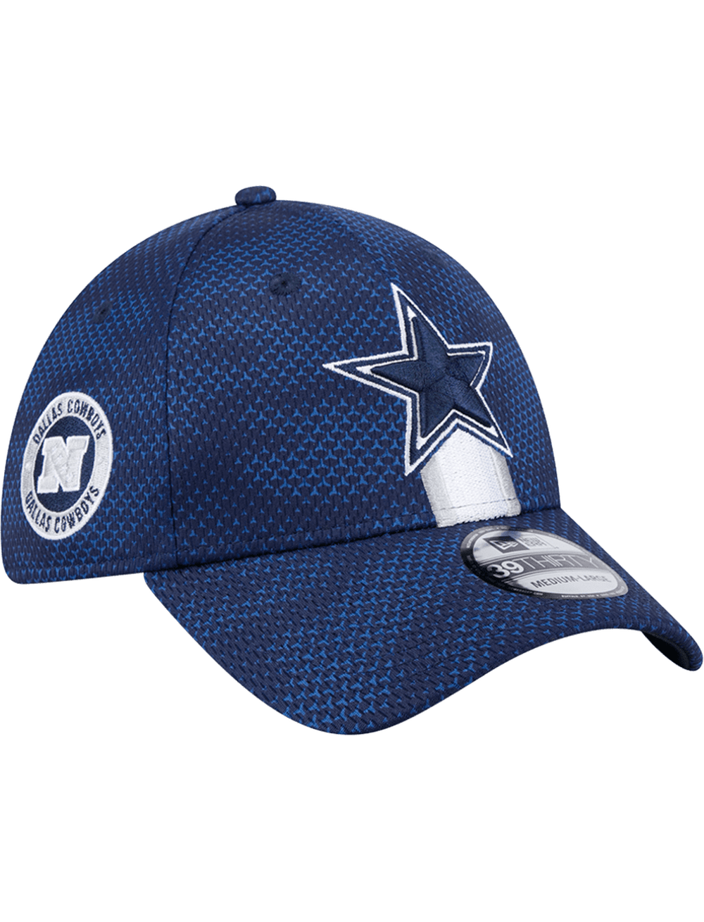 New Era Caps Dallas Cowboys New Era NFL 24 Sideline 39THIRTY Stretch-Fit Hat