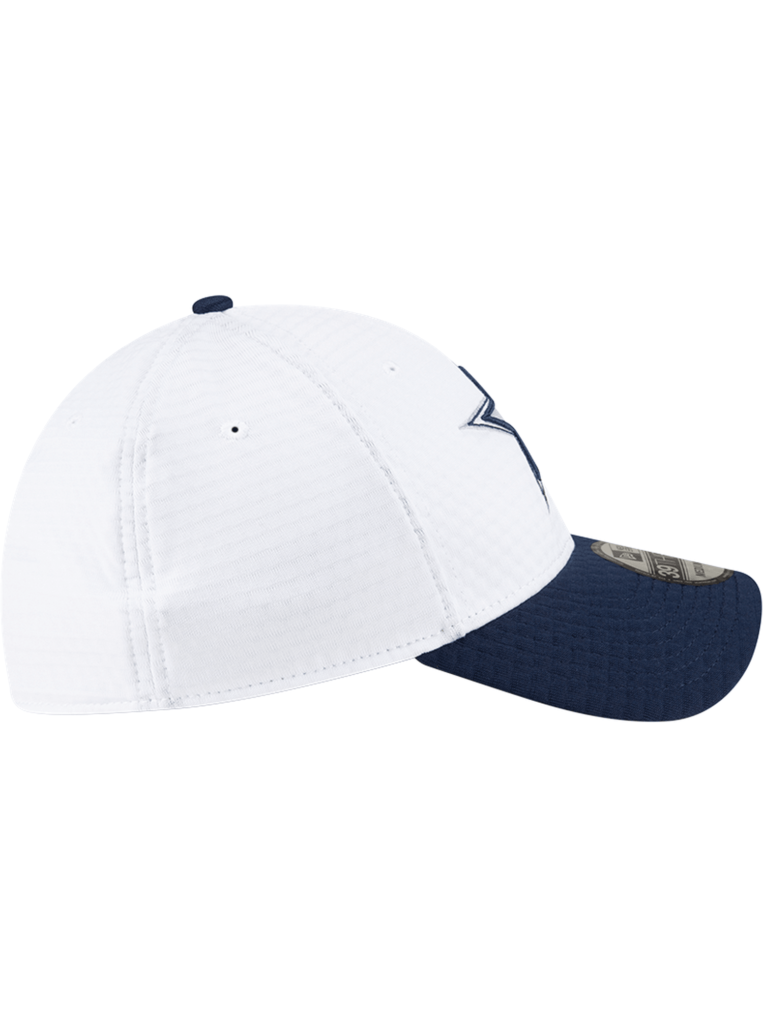 New Era Caps Dallas Cowboys New Era NFL 24 Training 39THIRTY Stretch-Fit Hat - White