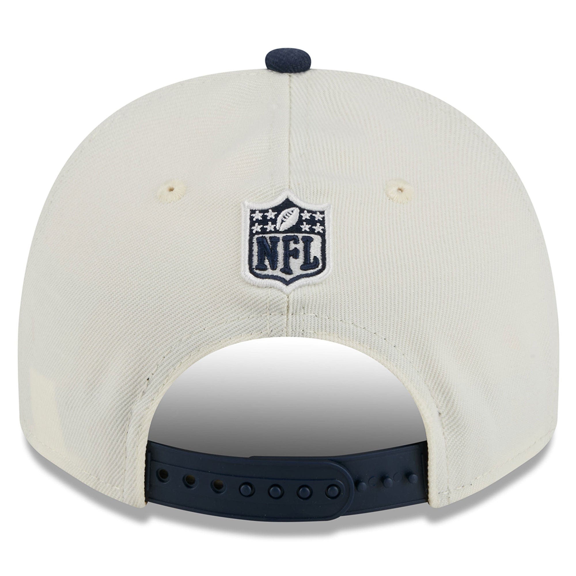 New Era Caps Dallas Cowboys New Era NFL 25 Draft Pre-Curved 9FIFTY A-Frame Snapback Hat - Chrome