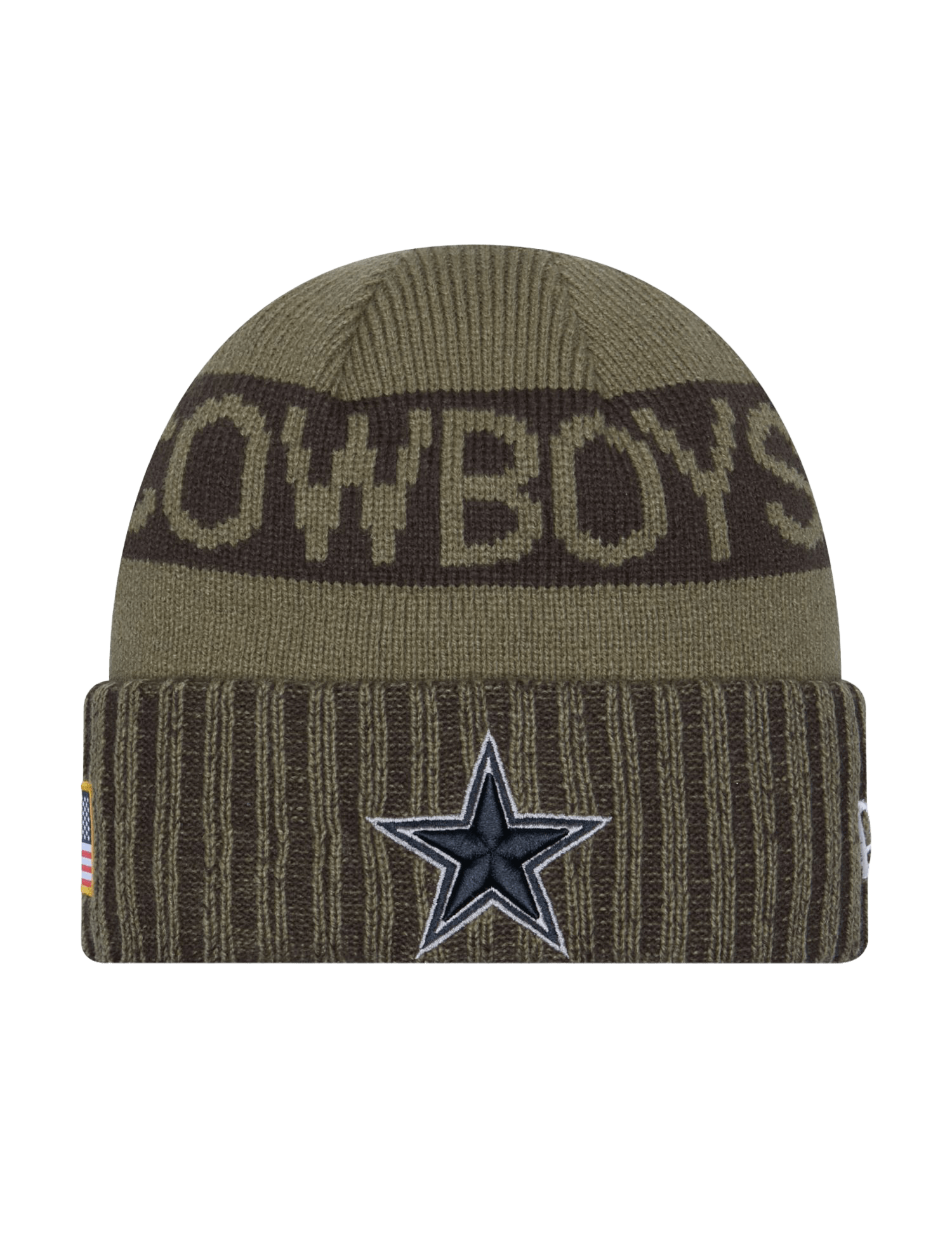 New Era Beanies Dallas Cowboys New Era NFL 25 Salute To Service Knit Beanie
