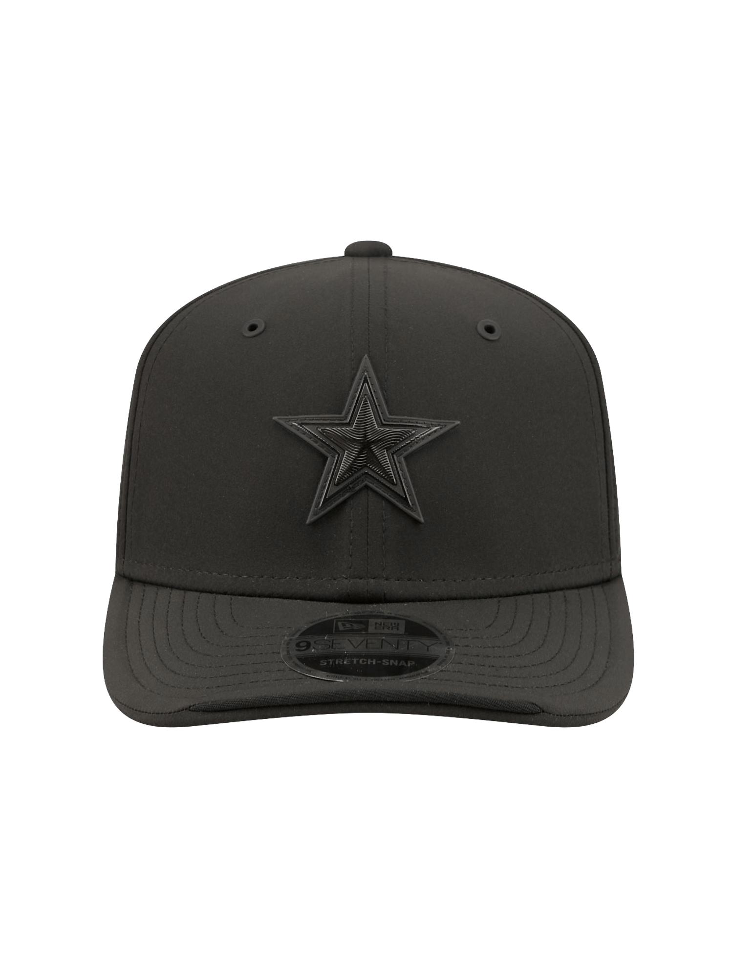 New Era Caps OSFM Dallas Cowboys New Era NFL 26 Sideline 9SEVENTY Stretch-Snapback Hat - Black