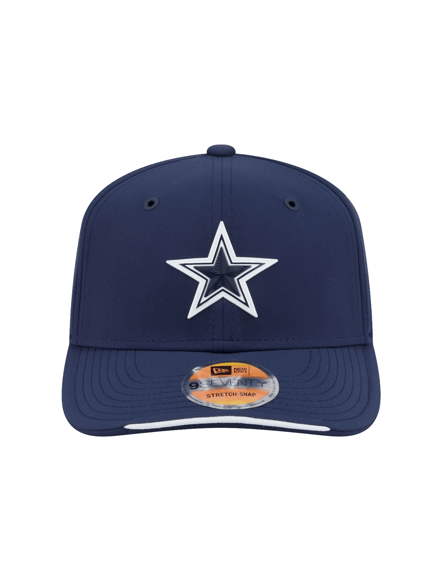 New Era Caps OSFM Dallas Cowboys New Era NFL 26 Sideline Historic 9SEVENTY Stretch-Snapback Hat - Navy