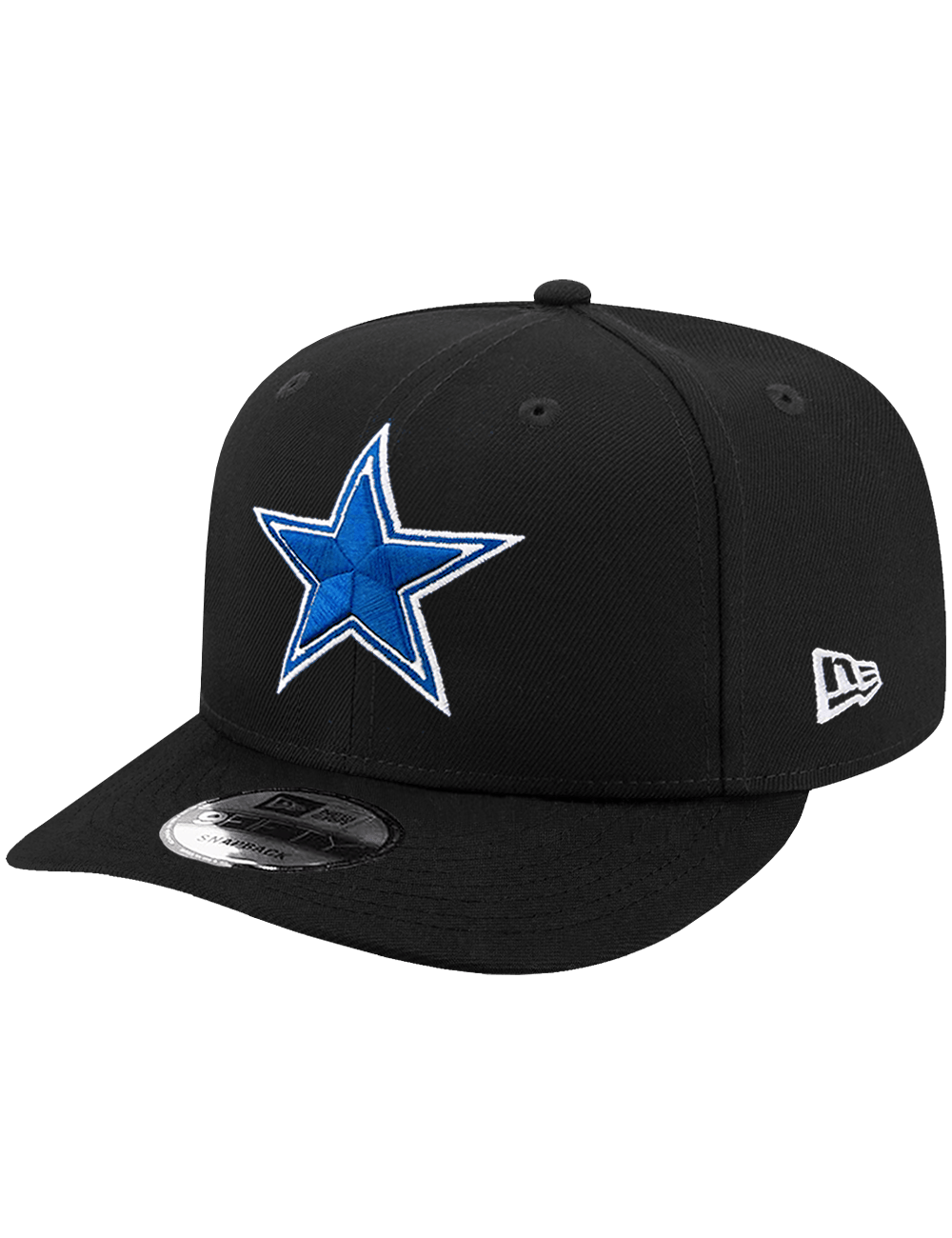 New Era Caps OSFA Dallas Cowboys New Era NFL Royal Hit Pre-Curved 9FIFTY Snapback Hat - Black