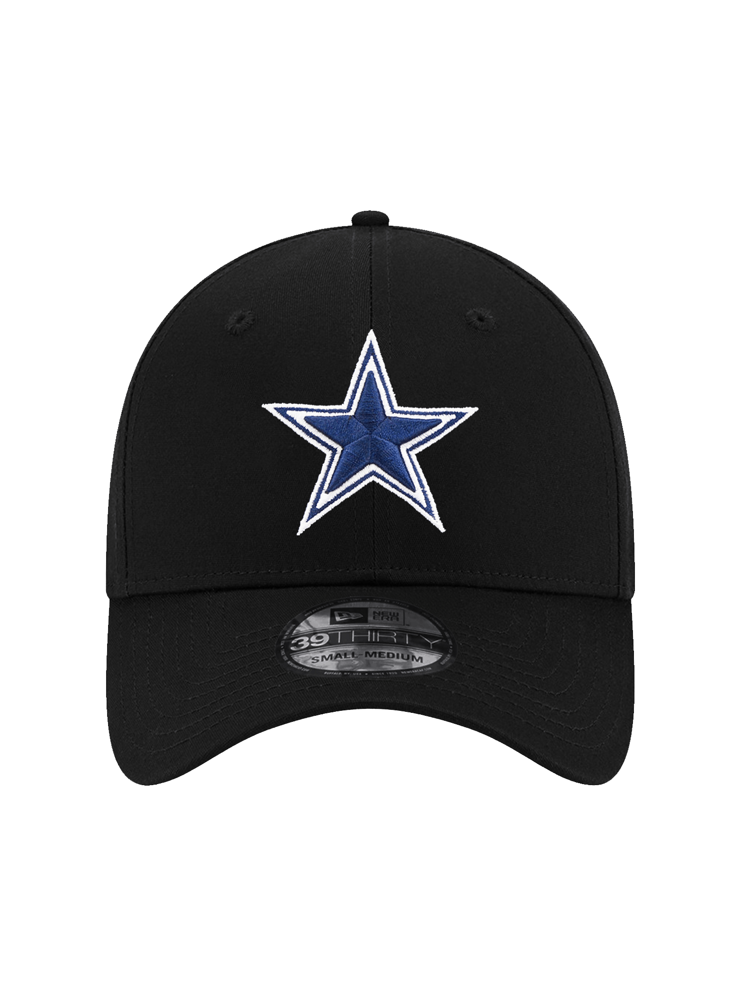 New Era Caps Dallas Cowboys New Era NFL Team 39THIRTY Stretch-Fit Hat - Black
