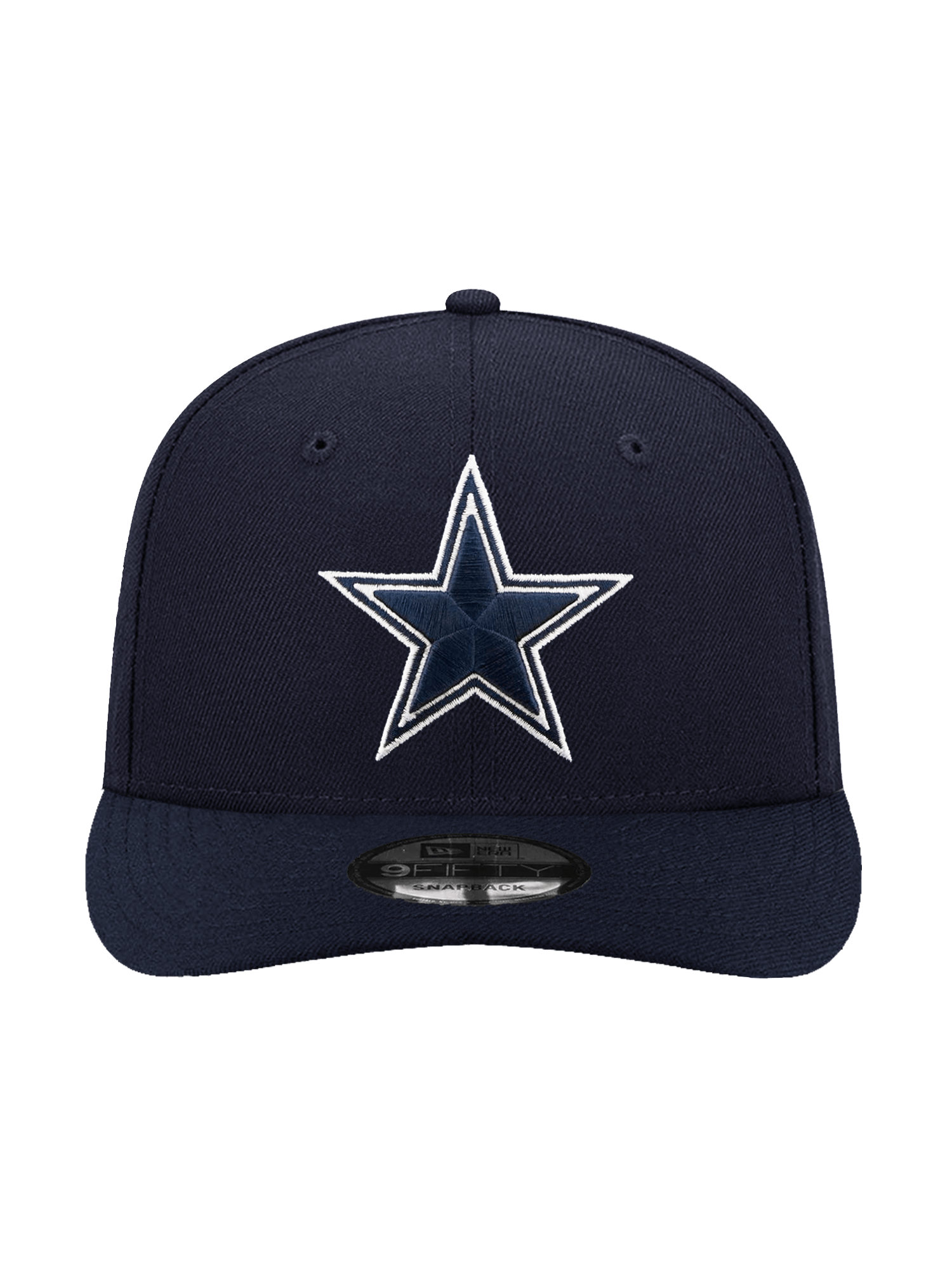 New Era Caps Dallas Cowboys New Era NFL Team 9FIFTY Pre-Curved Snapback Hat - Navy