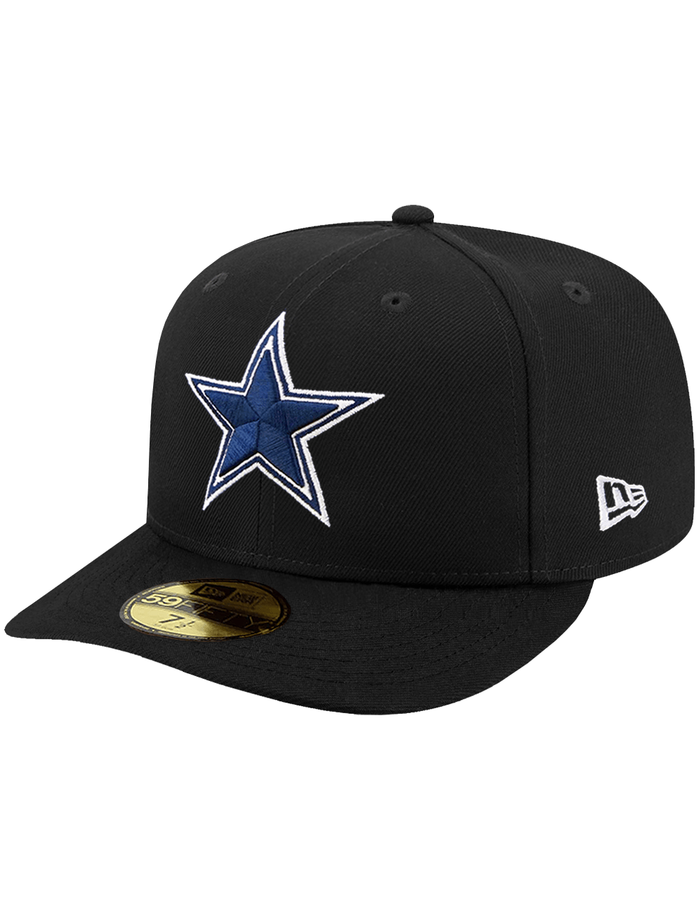 New Era Caps Dallas Cowboys New Era NFL Team Pre-Curved 59FIFTY Fitted Hat - Black