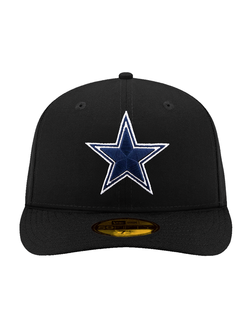New Era Caps Dallas Cowboys New Era NFL Team Pre-Curved 59FIFTY Fitted Hat - Black