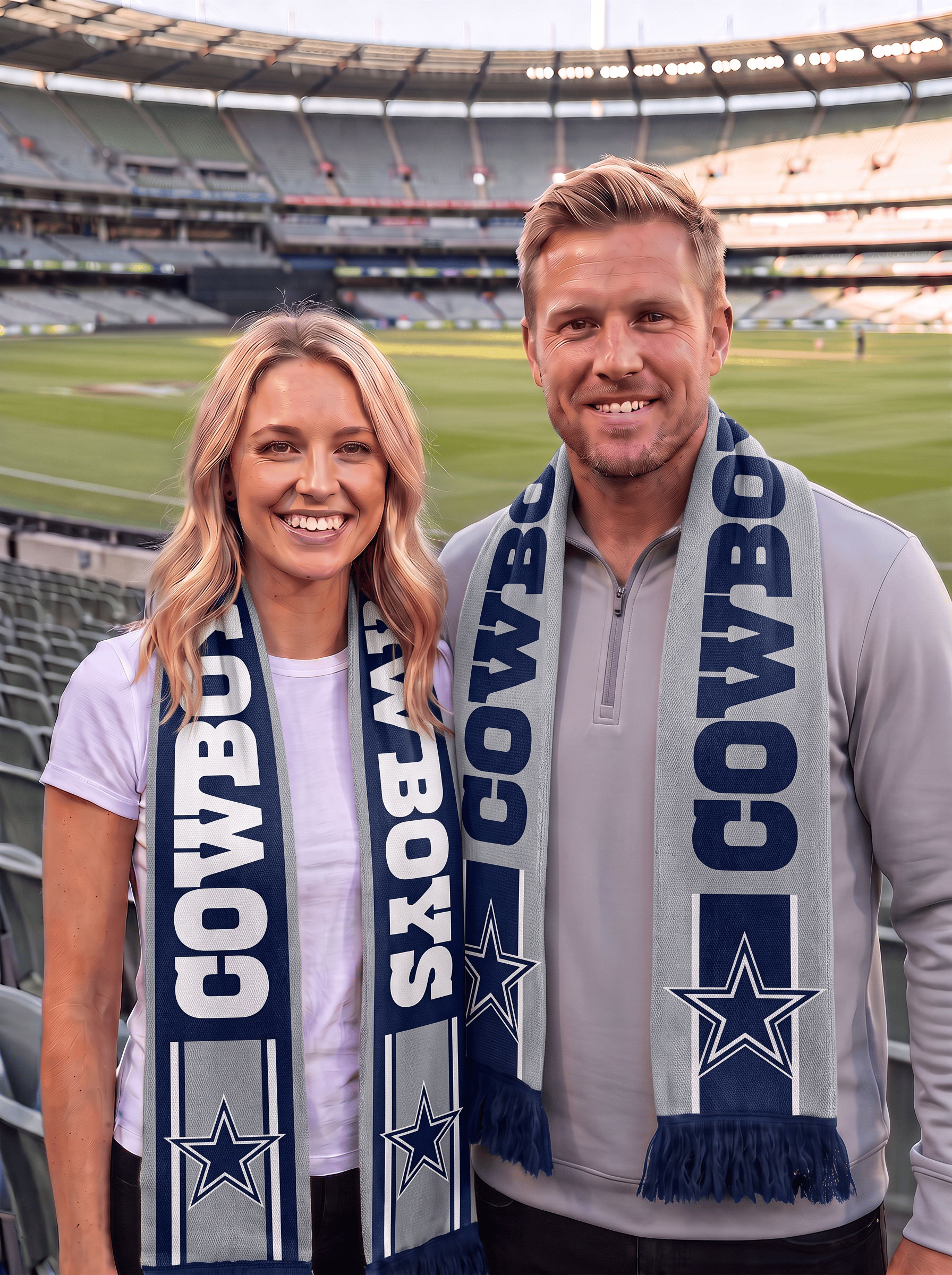 NFL Branded Accessories Unisex Dallas Cowboys NFL Team Issue Unisex Scarf