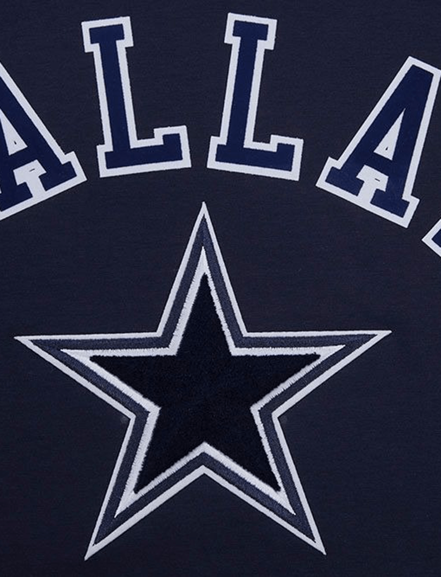 Pro Standard T-Shirts Dallas Cowboys Pro Standard NFL Classic Bristle Flex T-Shirt - Navy