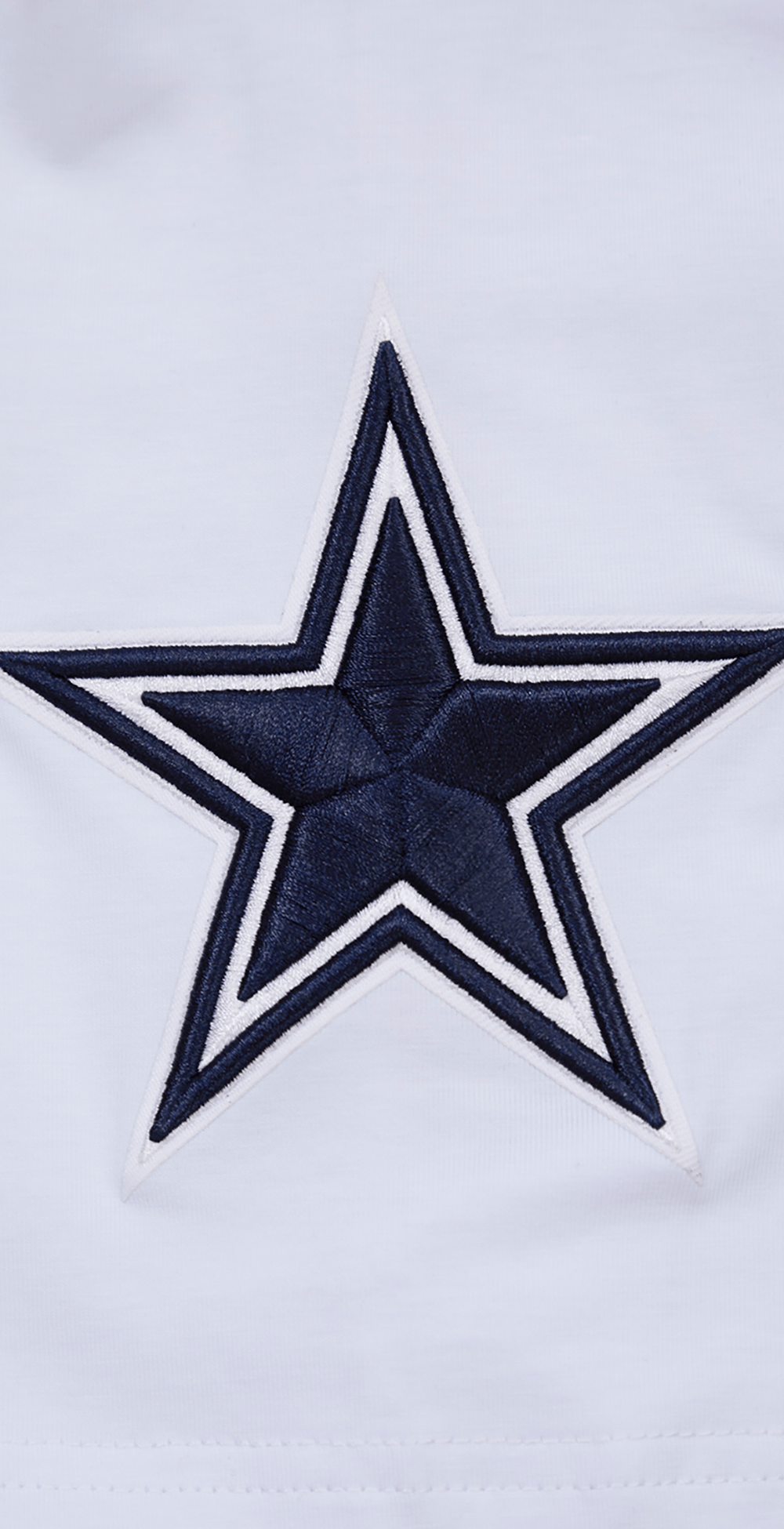 Pro Standard T-Shirts Dallas Cowboys Pro Standard NFL Classic Chenille Flex T-Shirt - White