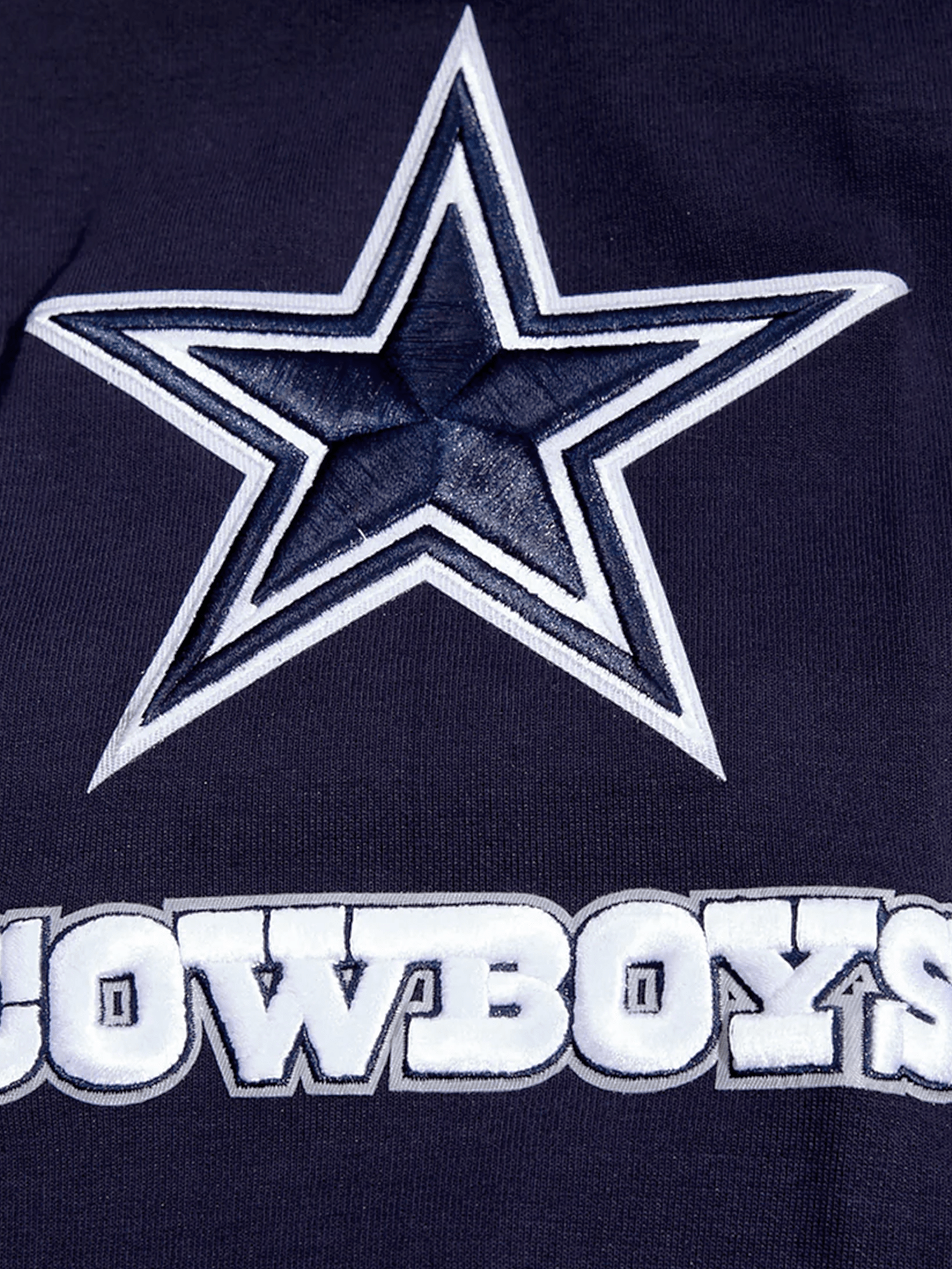 Pro Standard Jumpers Dallas Cowboys Pro Standard NFL Team Chenille Hoodie Jumper - Navy