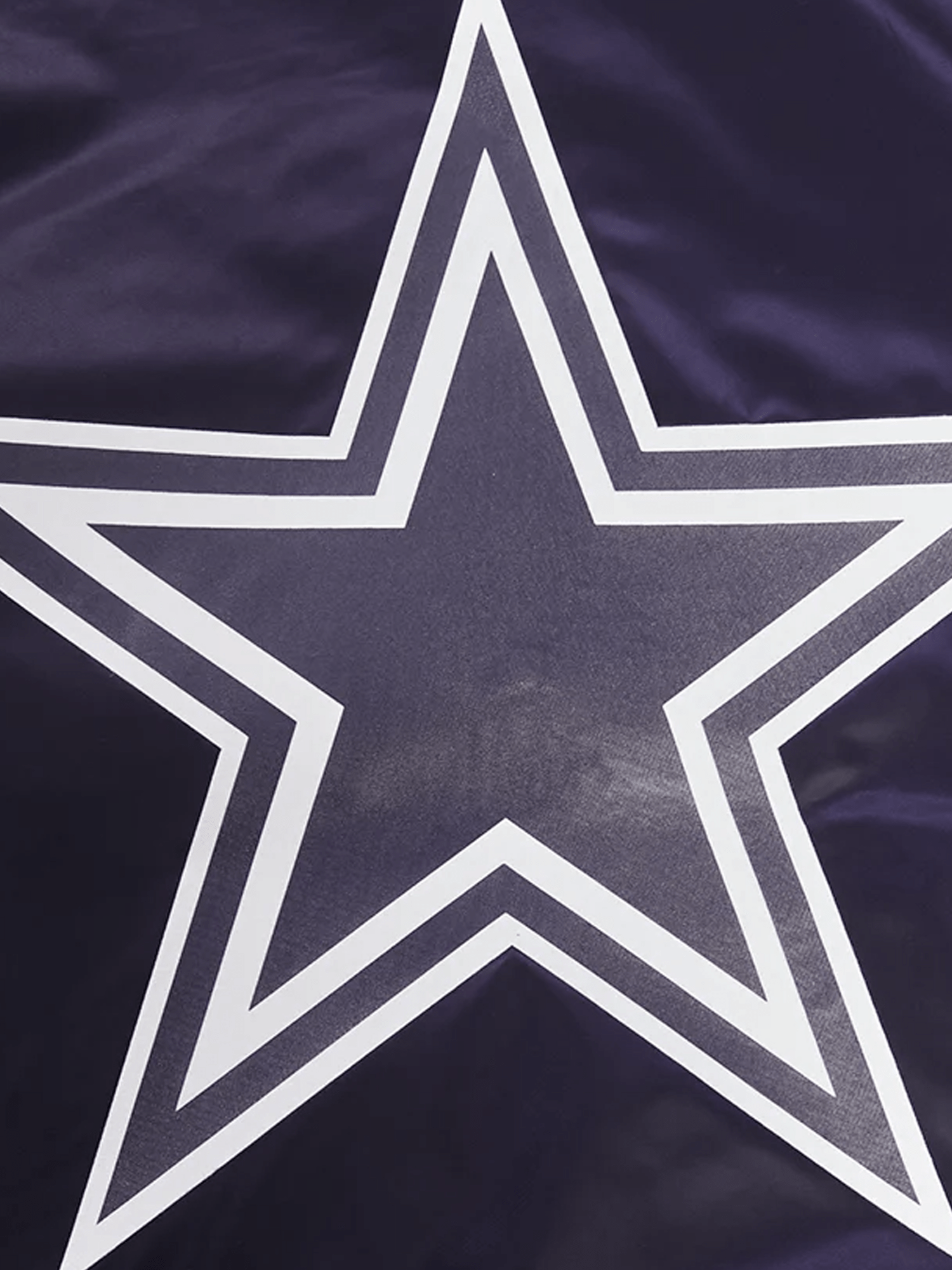Pro Standard Jackets Dallas Cowboys Pro Standard NFL Team Classic Satin Button Jacket - Navy