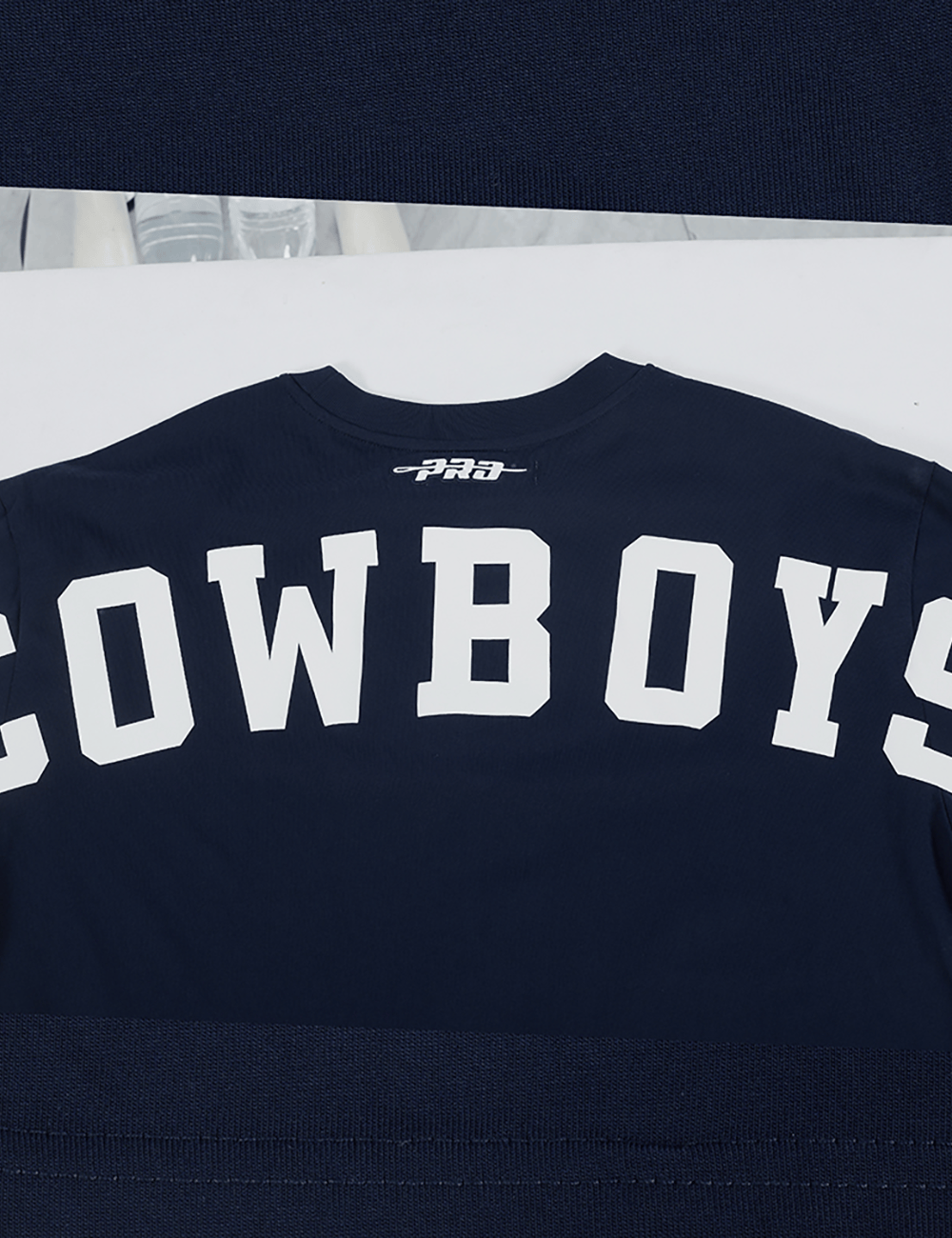 Pro Standard T-Shirts Dallas Cowboys Pro Standard NFL Wingspan Drop Shoulder T-Shirt - Navy