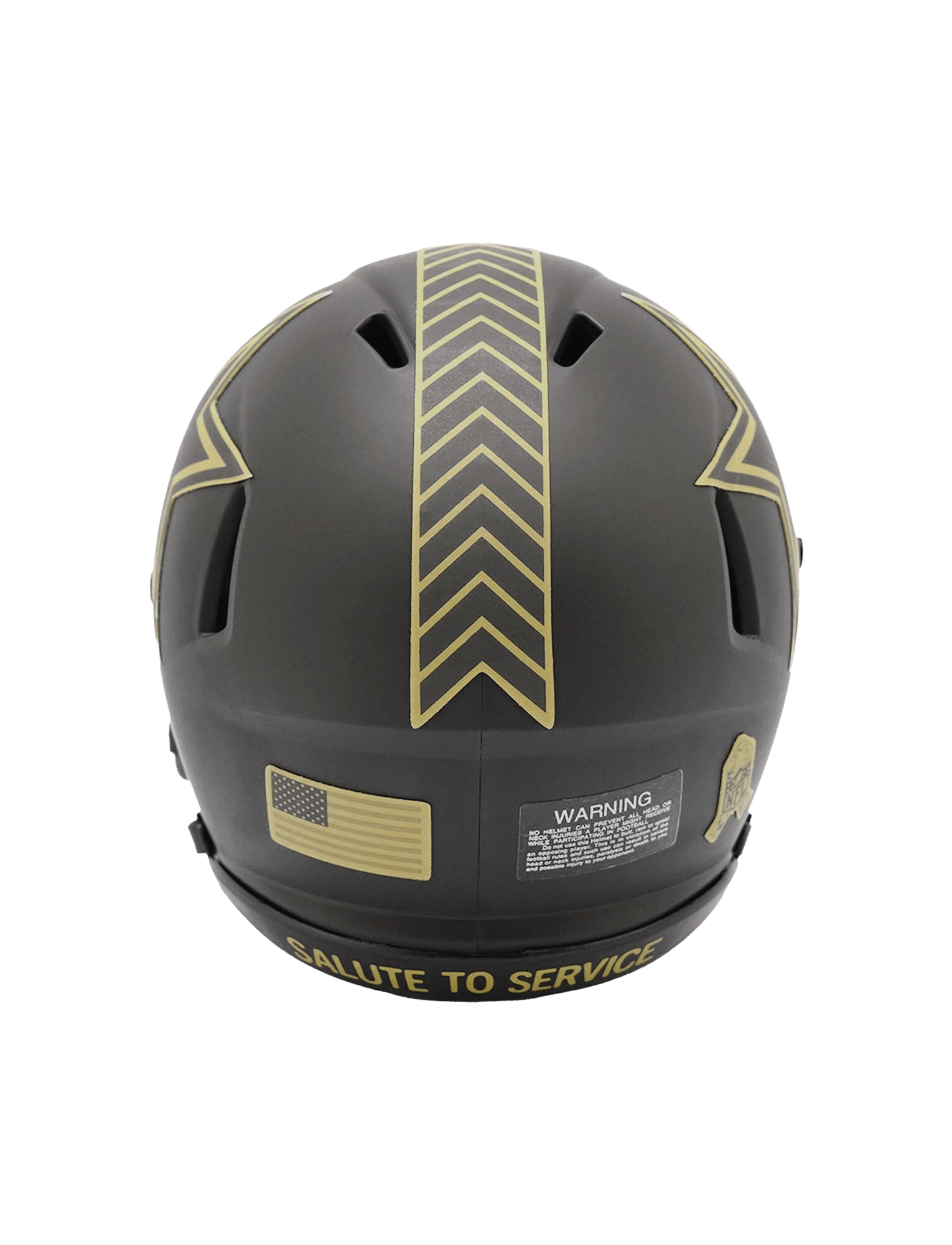 Riddell Helmets Dallas Cowboys Riddell NFL Salute To Service 25 Speed Mini Size Helmet