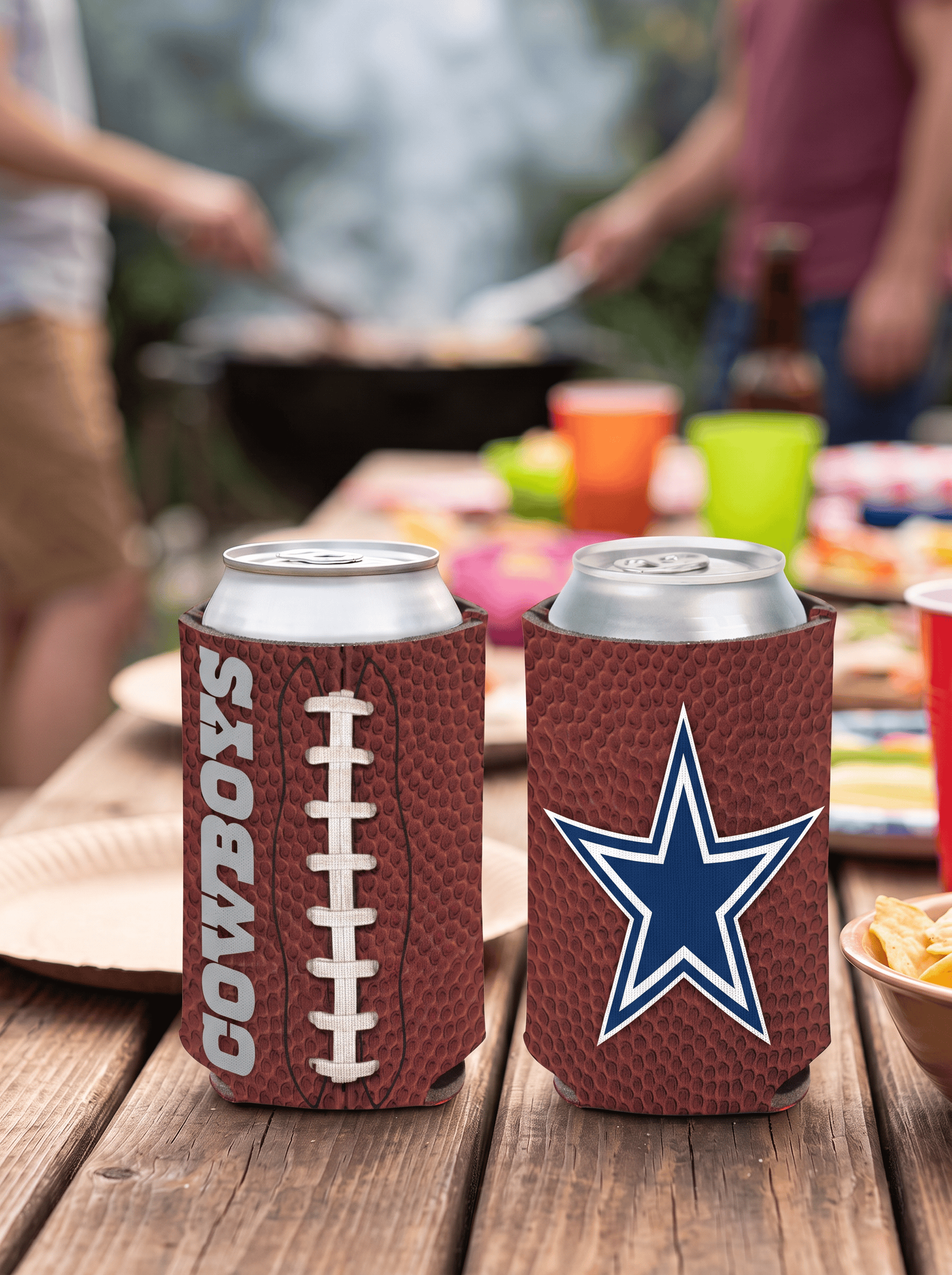 Wincraft Accessories Dallas Cowboys Wincraft NFL Football Can Cooler/Stubby Holder