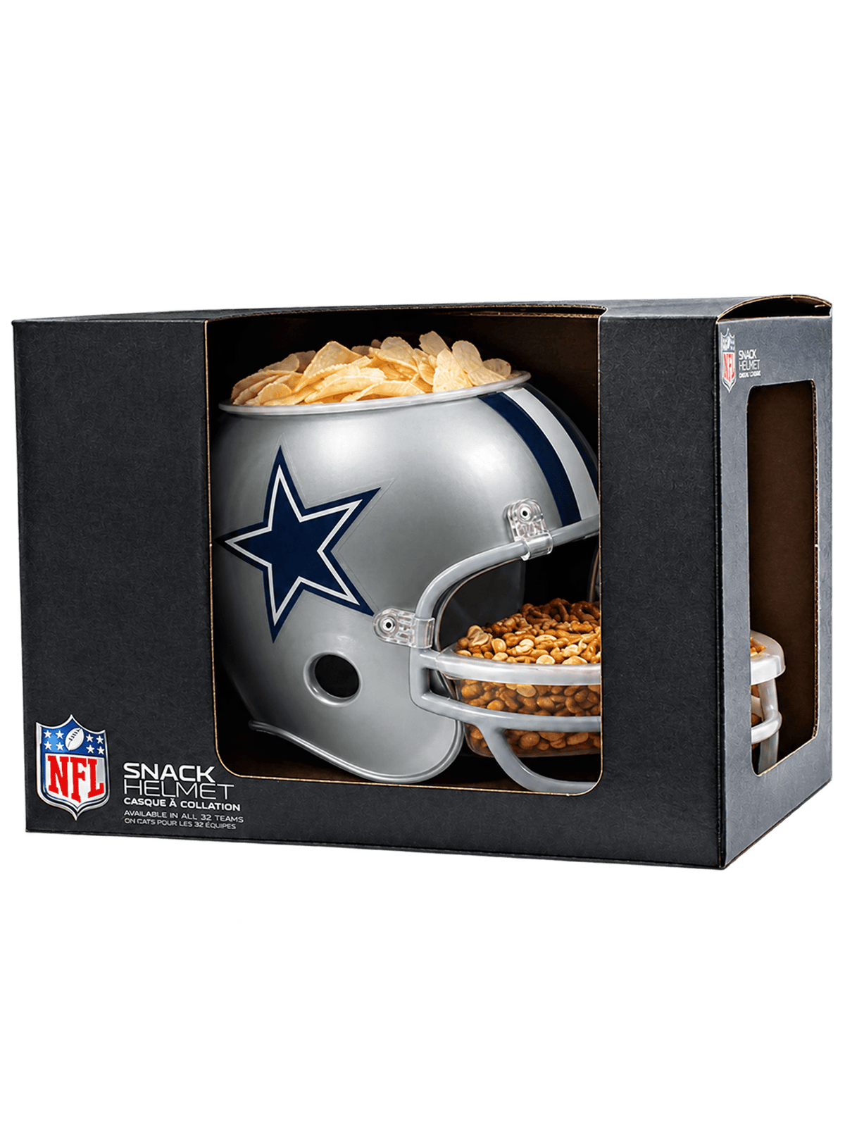 Wincraft Accessories Dallas Cowboys Wincraft NFL Full Size Multi Compartment Snack Helmet