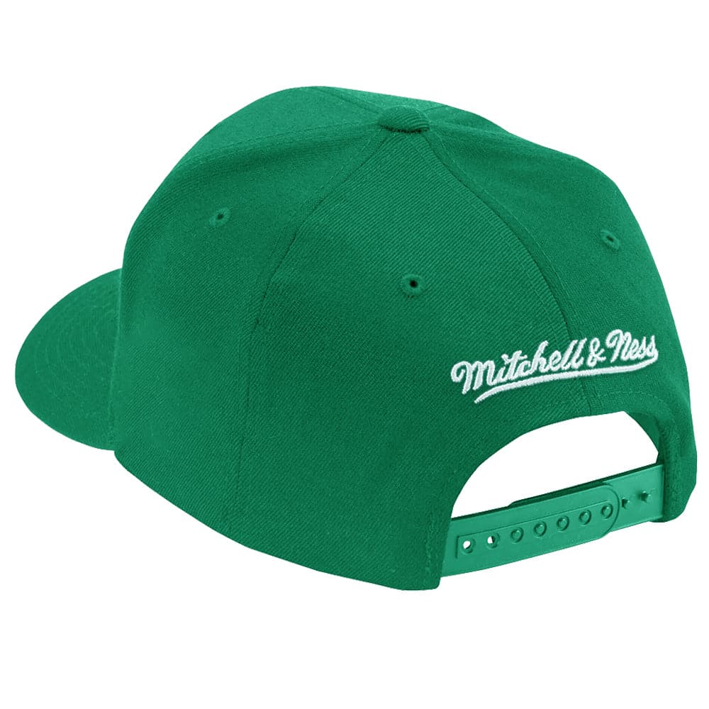 Mitchell And Ness Caps Dallas Mavericks Mitchell & Ness NBA HWC Classic Red Snapback Hat - Green