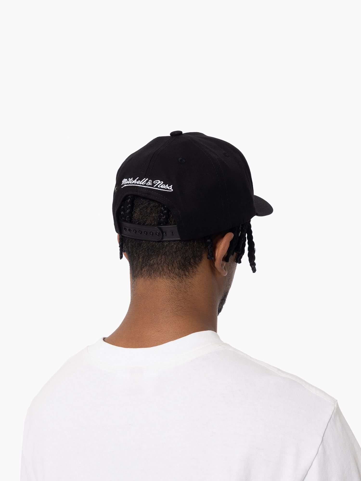 Mitchell And Ness Caps Dallas Mavericks Mitchell & Ness NBA HWC Pro Pinch Snapback Hat - Black