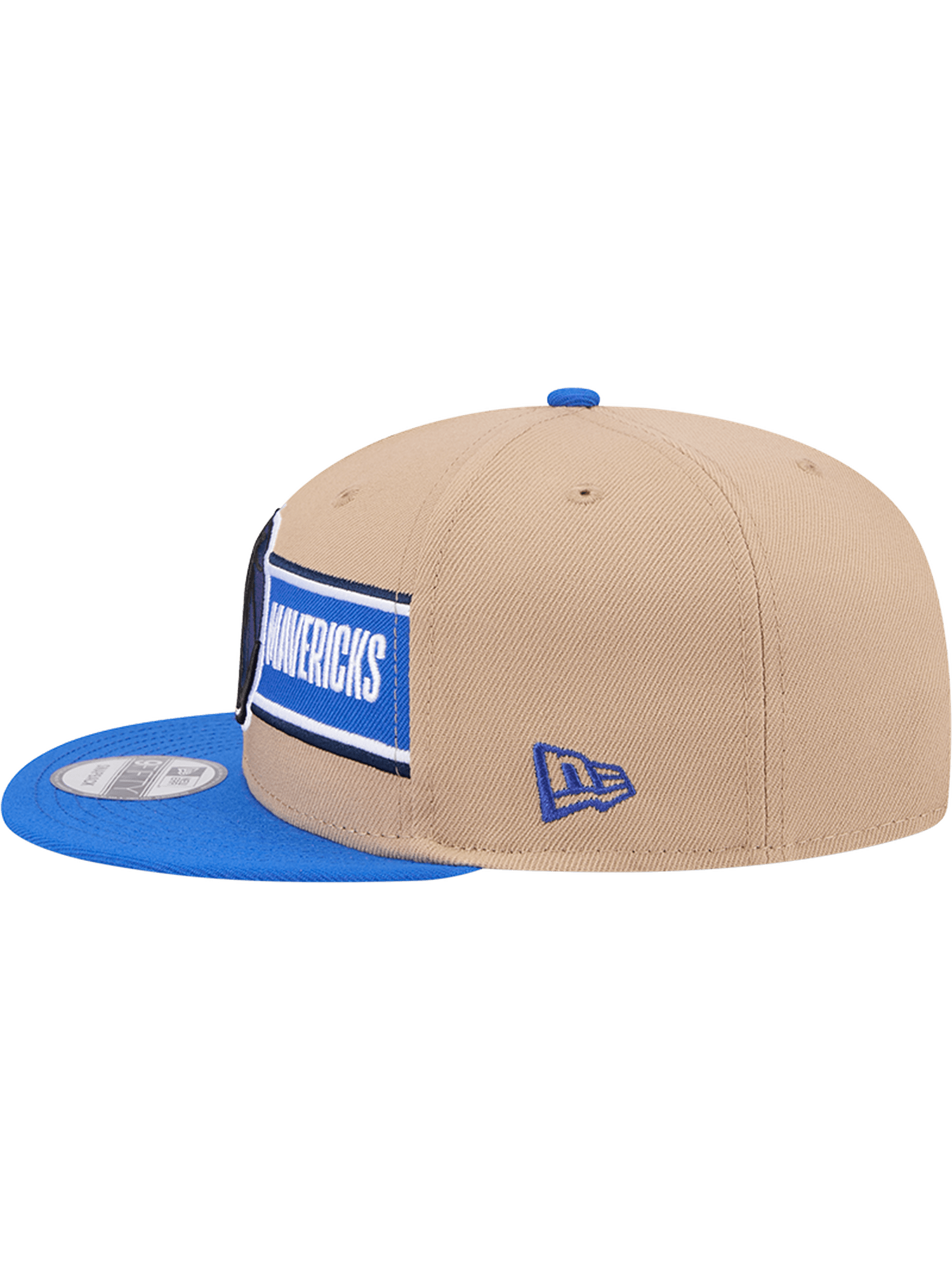 New Era Caps Dallas Mavericks New Era NBA 24 Draft 9FIFTY Snapback Hat - Tan