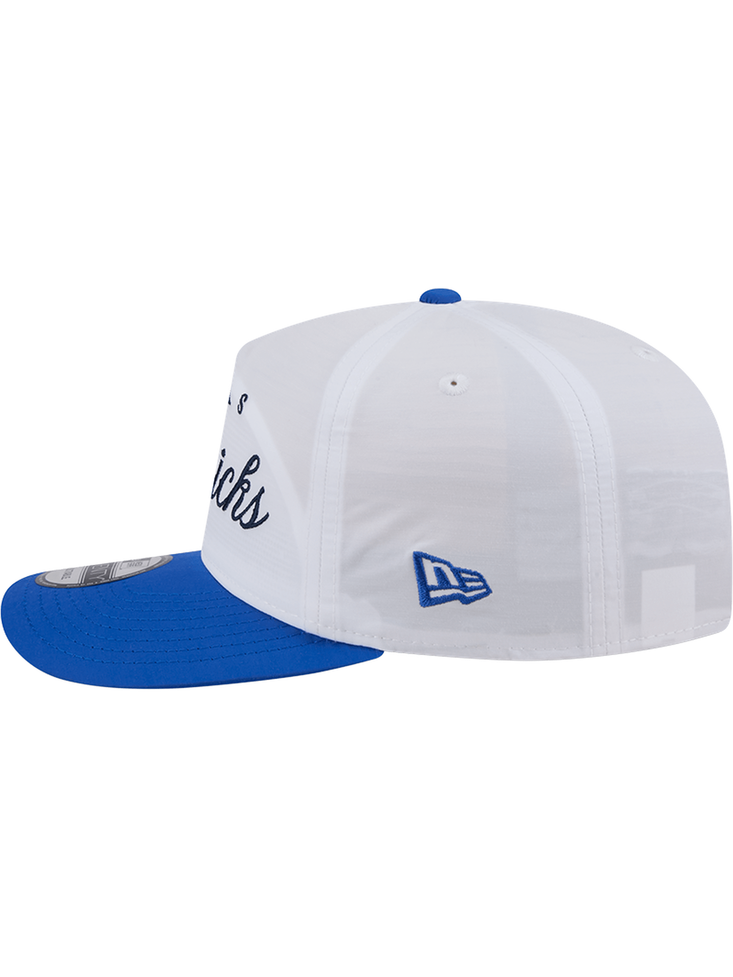 New Era Caps Dallas Mavericks New Era NBA 25 Draft 19TWENTY A-Frame Pre-Curved Hat - White