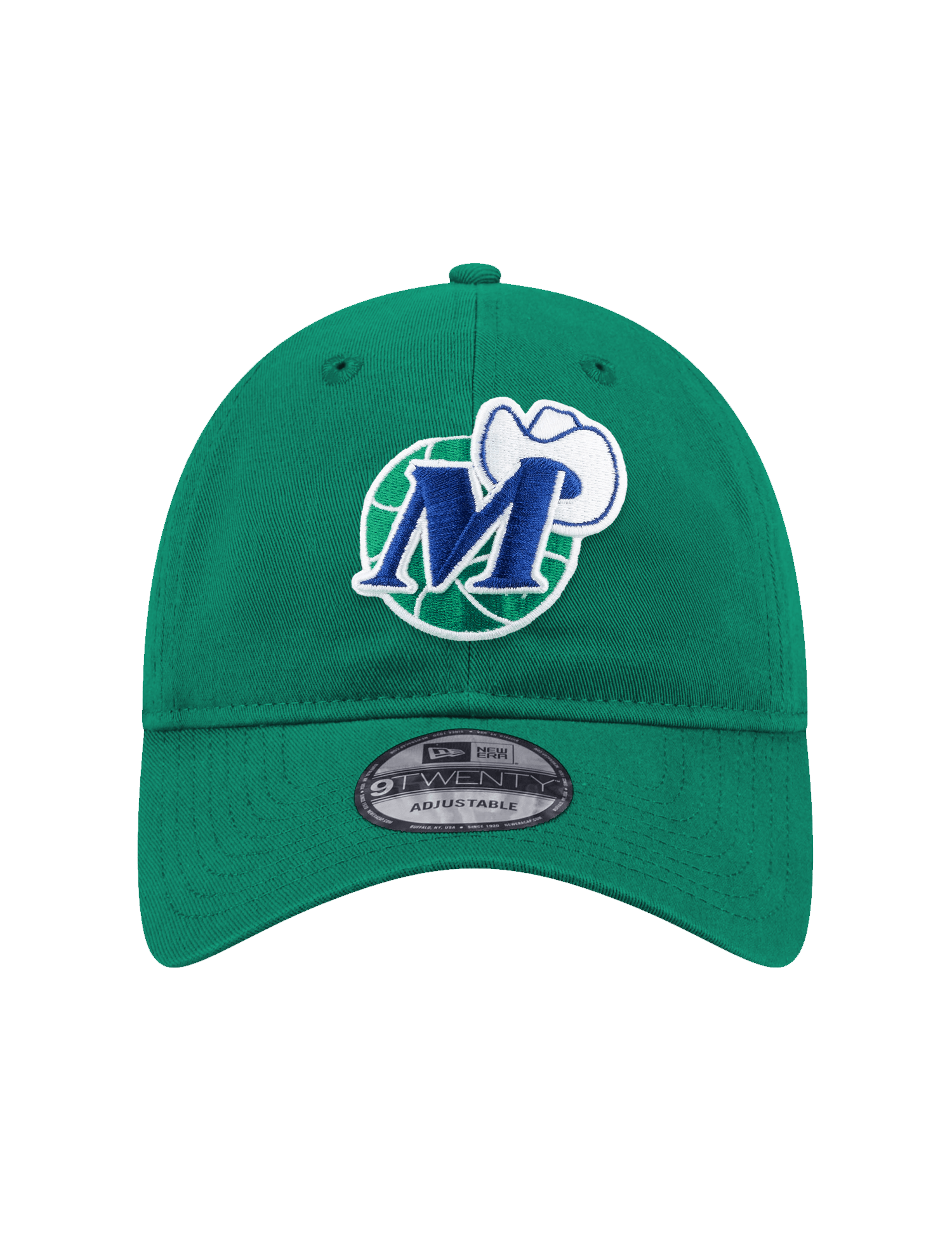 New Era Caps Dallas Mavericks New Era NBA HWC Logo 9TWENTY Strapback Hat - Green
