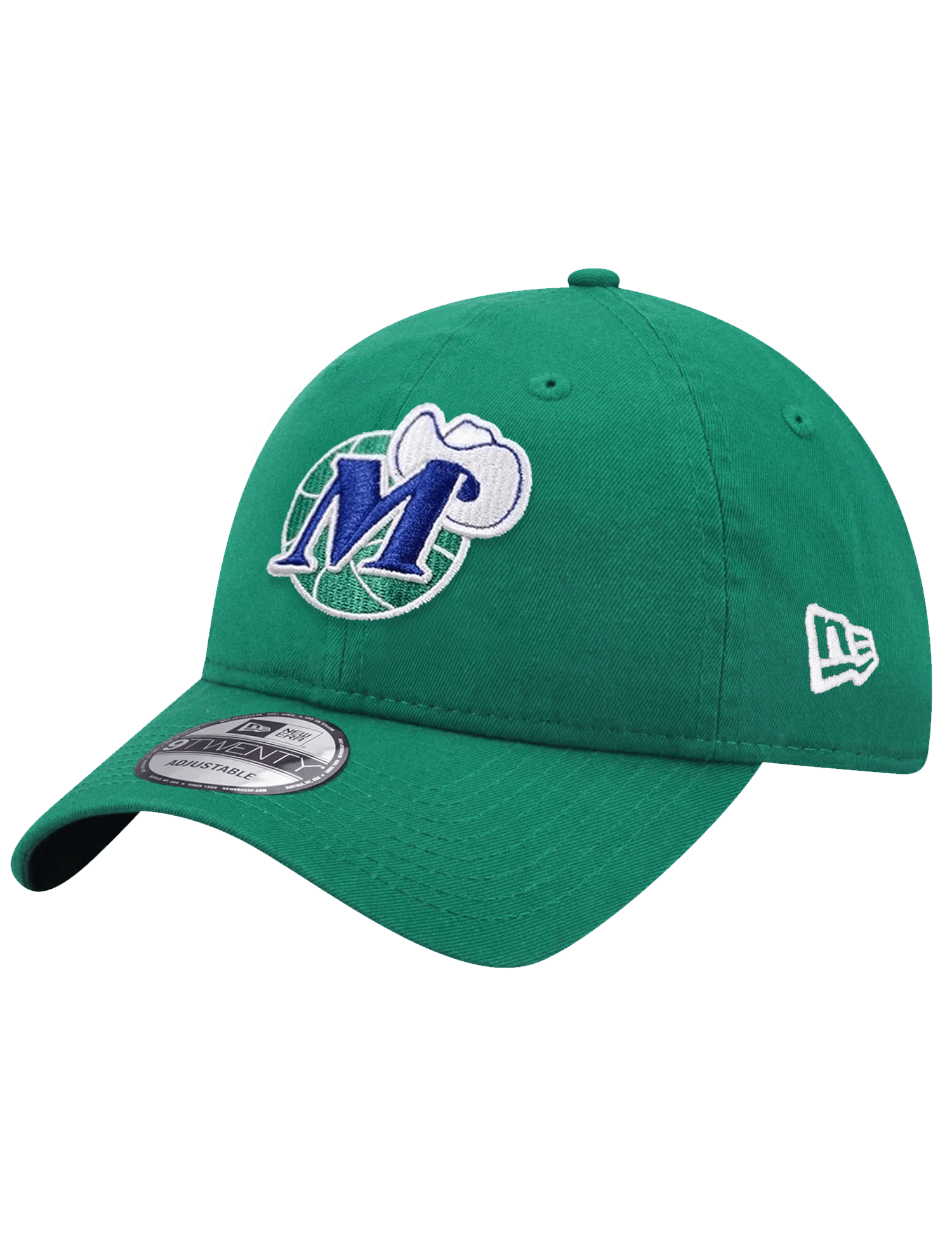 New Era Caps Dallas Mavericks New Era NBA HWC Logo 9TWENTY Strapback Hat - Green
