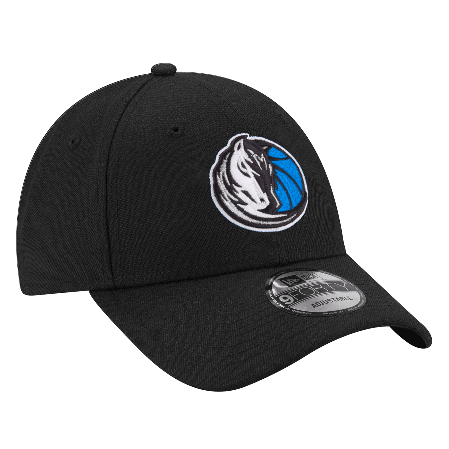 New Era Caps Dallas Mavericks New Era NBA Team 9FORTY Snapback Hat - Black