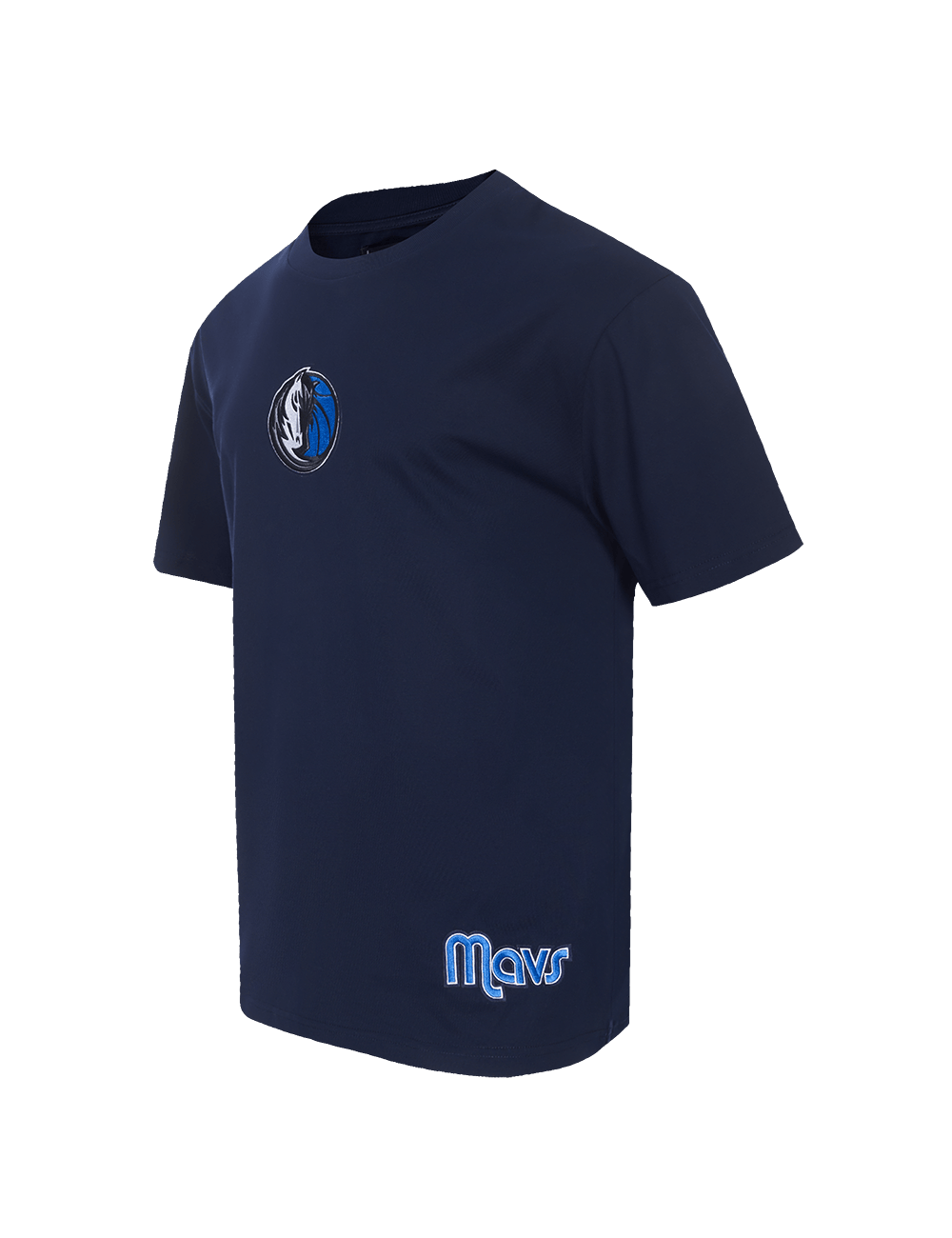 Pro Standard T-Shirts Dallas Mavericks Pro Standard NBA Wingspan Drop Shoulder T-Shirt - Navy